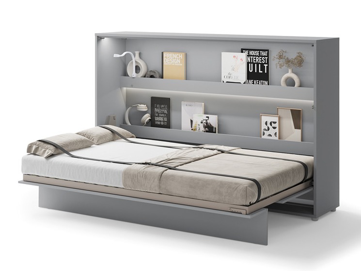Cama plegable Concept Pro Lenart Levfere 115 (Gris)