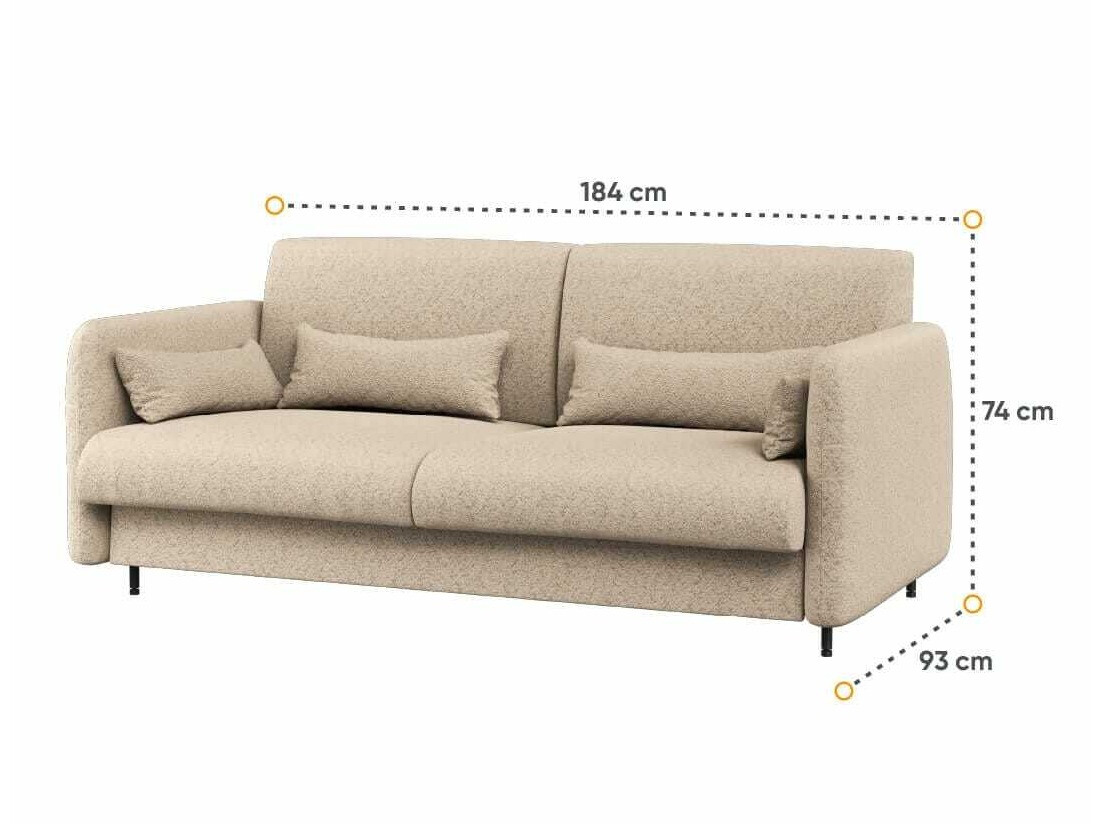 Conjuntos de muebles Concept Pro Lenart Levfere 139 (Roble Artisan + Beige)