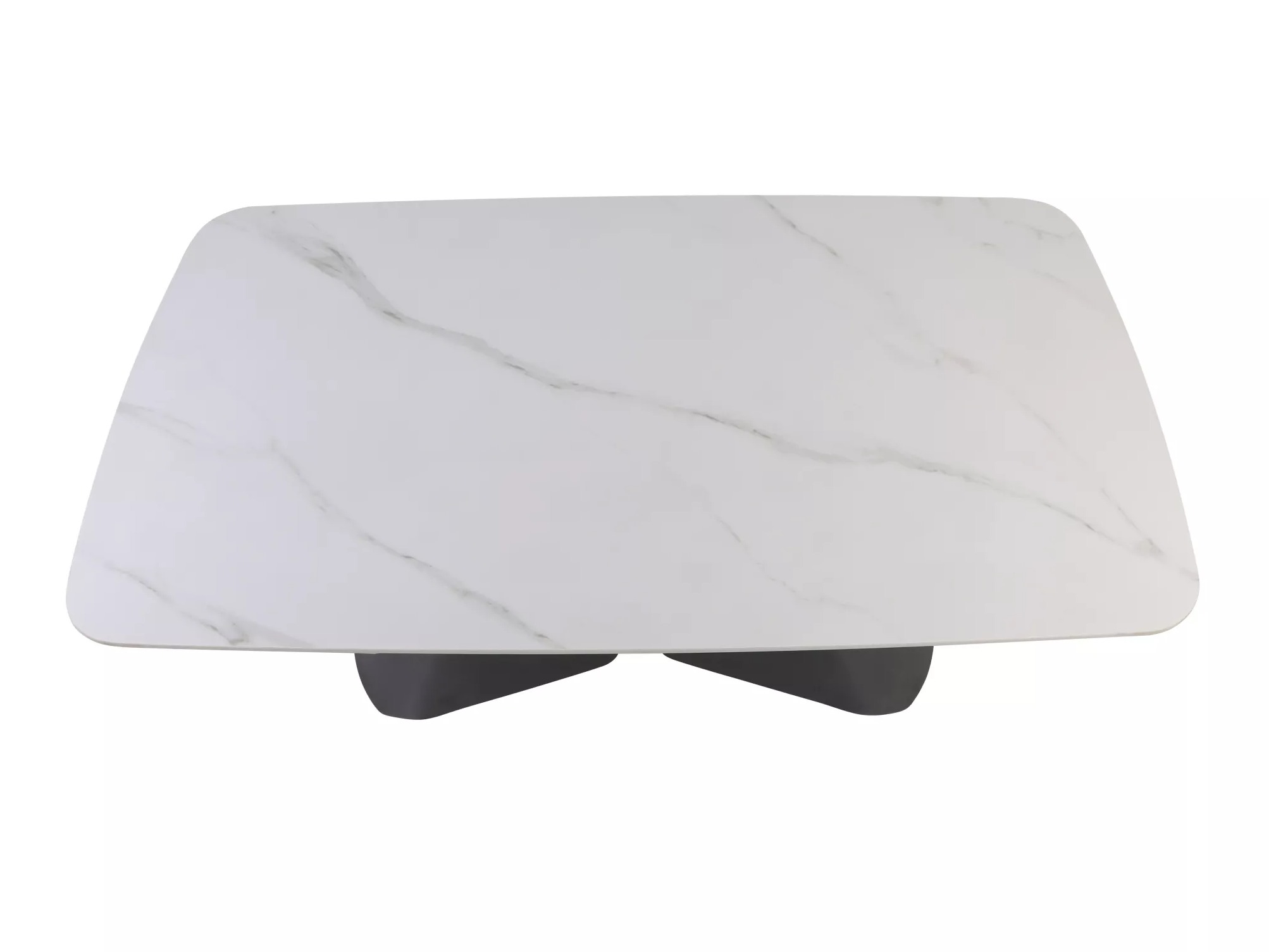 Mesa Detroit 757 (Mármol blanco + Negro)