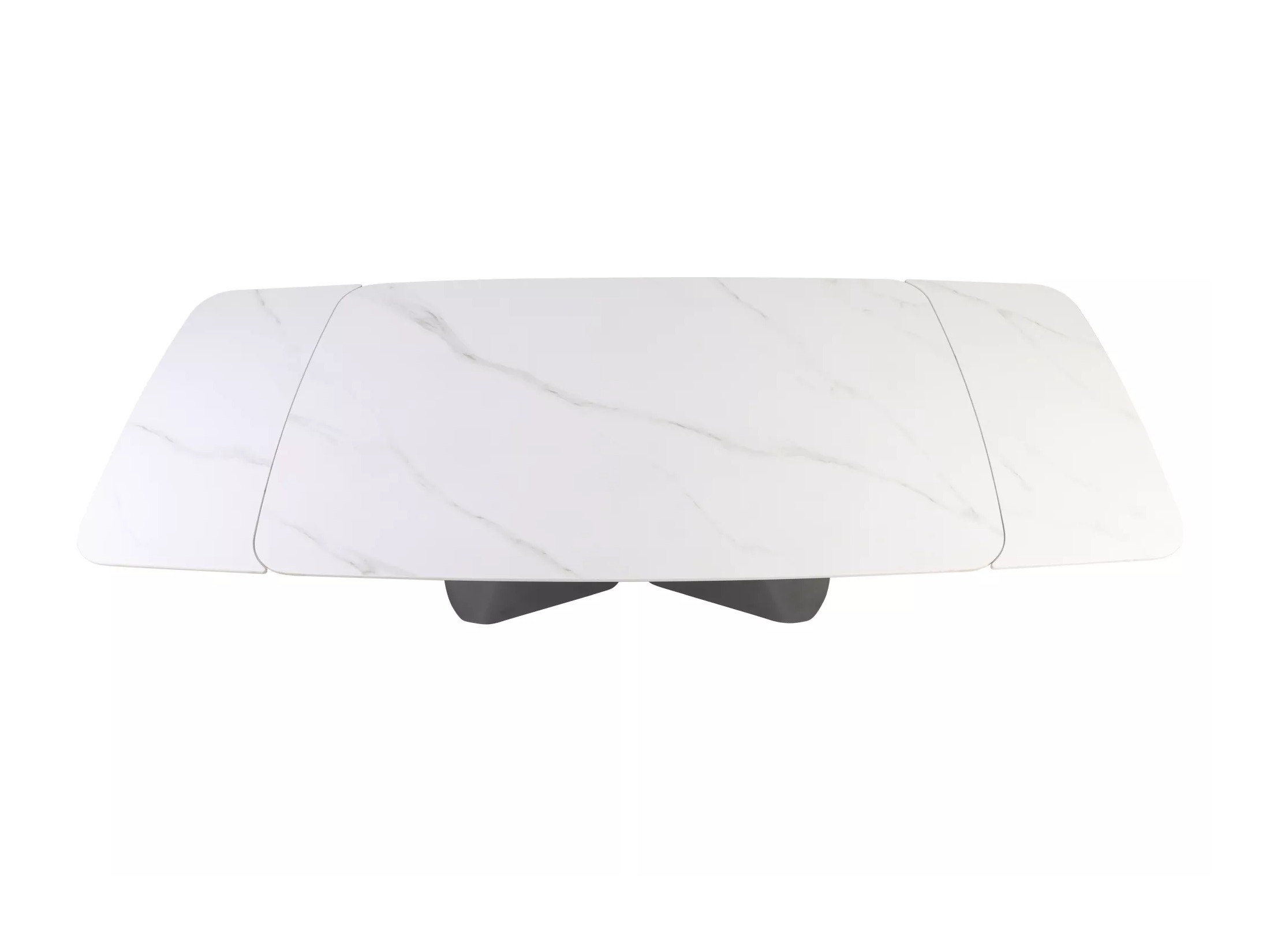Mesa Detroit 757 (Mármol blanco + Negro)