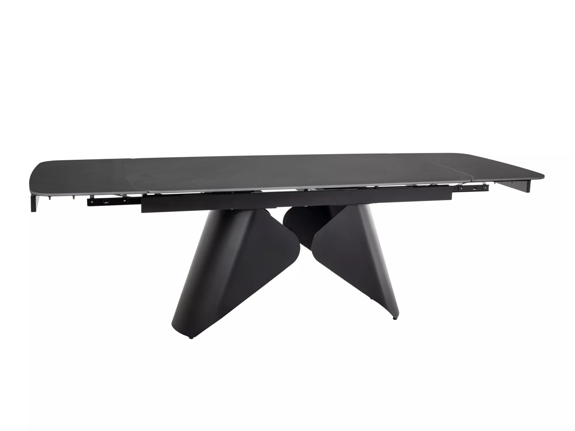 Mesa Detroit 757 (Mármol negro + Negro)