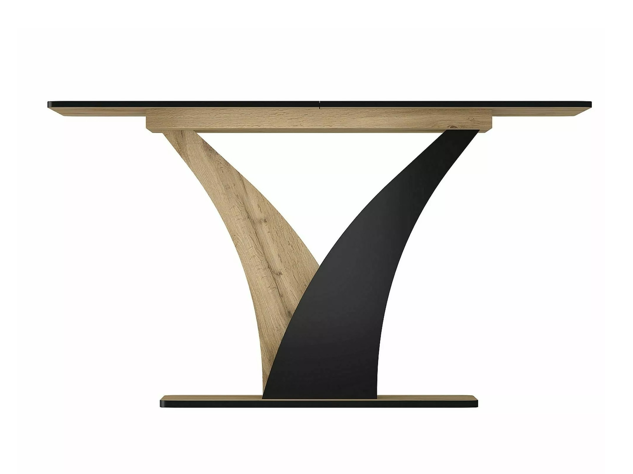 Mesa Detroit 761 (Roble Artisan + Negro)