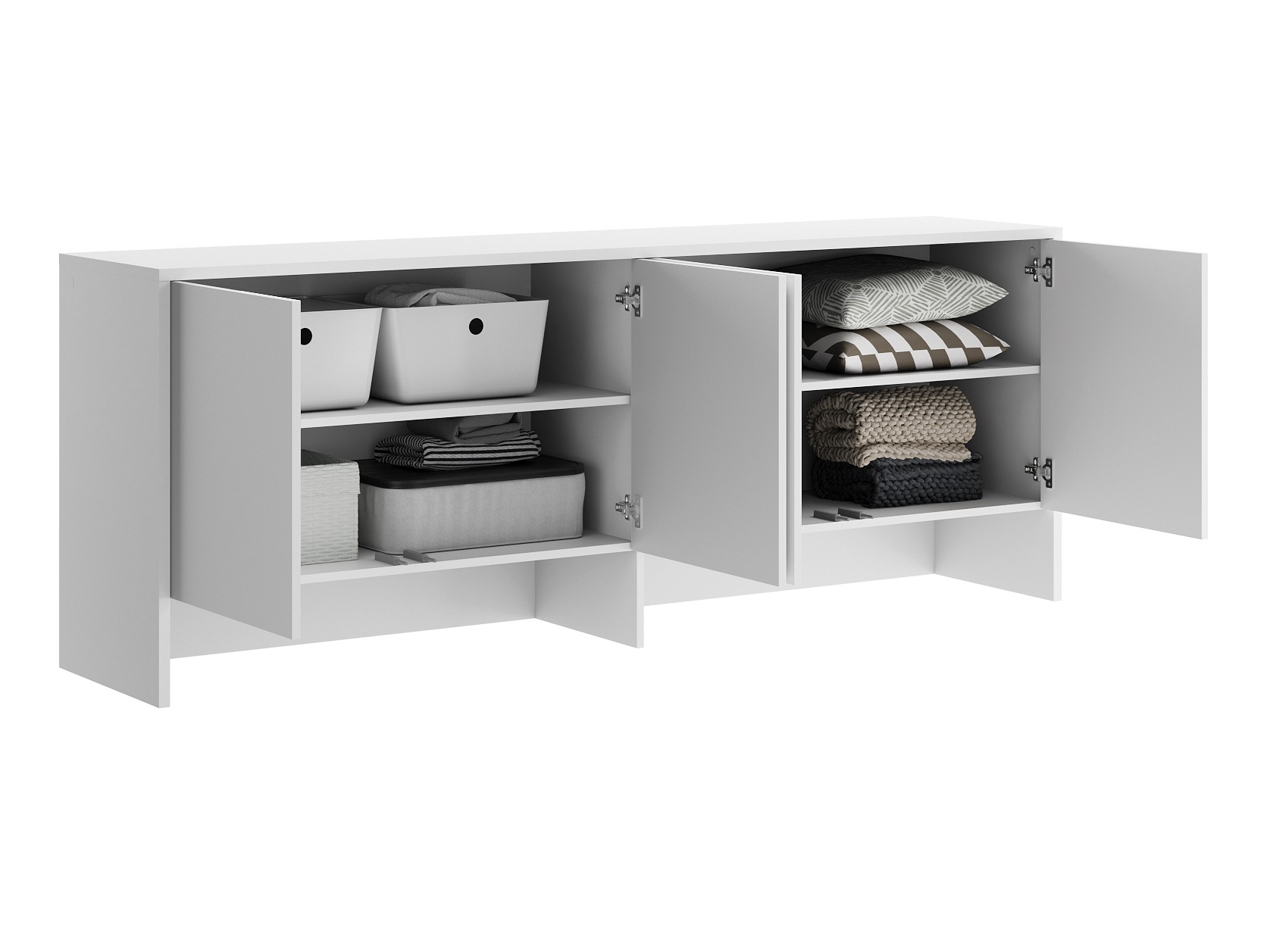 Aparador Concept Pro Lenart IV (Blanco)
