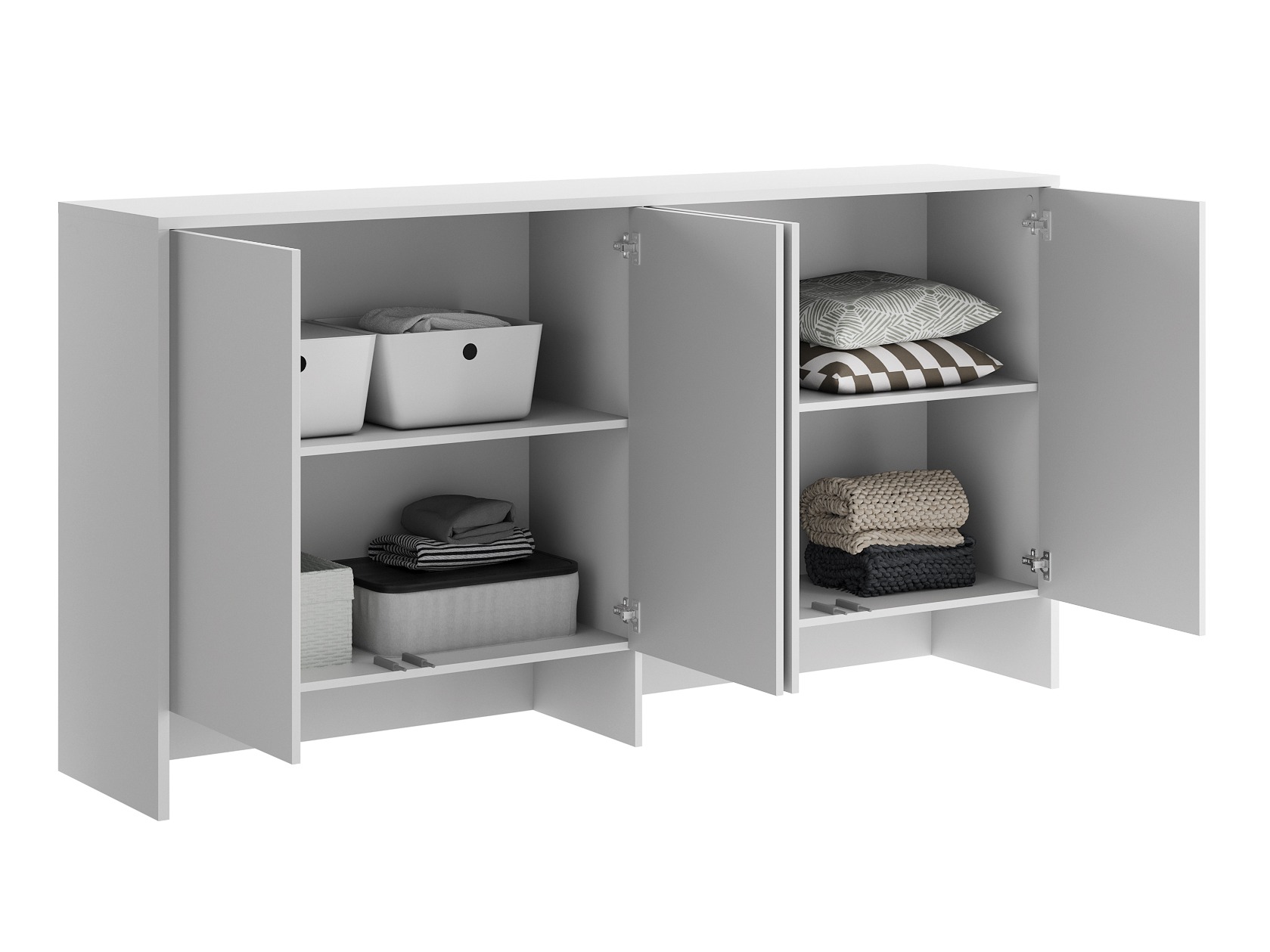 Aparador Concept Pro Lenart Levfere 120 (Blanco)