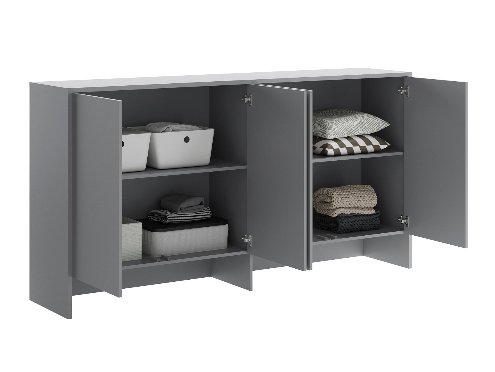 Aparador Concept Pro Lenart Levfere 120 (Gris)