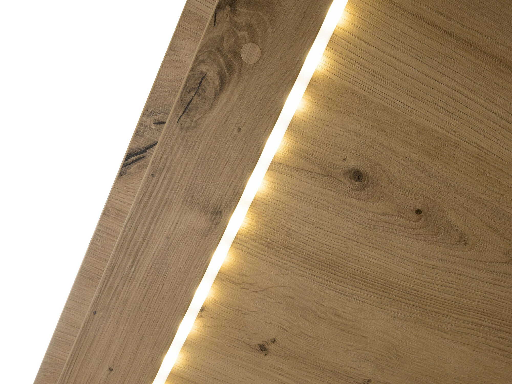 Cama plegable Concept Pro Lenart Levfere 102 (Blanco + Blanco brillante)