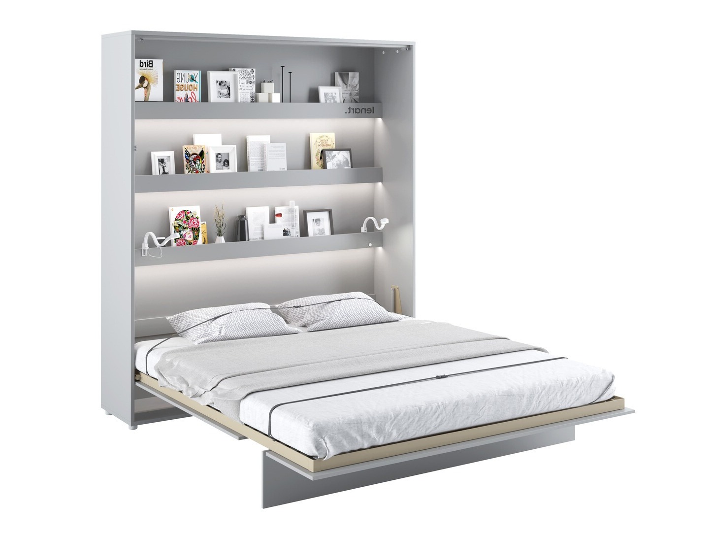 Cama plegable Concept Pro Lenart Levfere 102 (Gris)