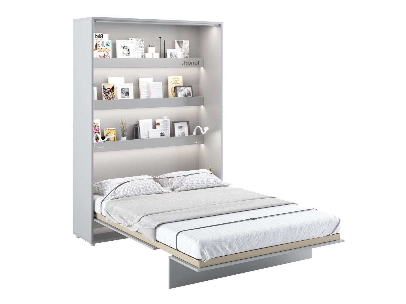 Cama plegable Concept Pro Lenart Levfere 102 (Gris)