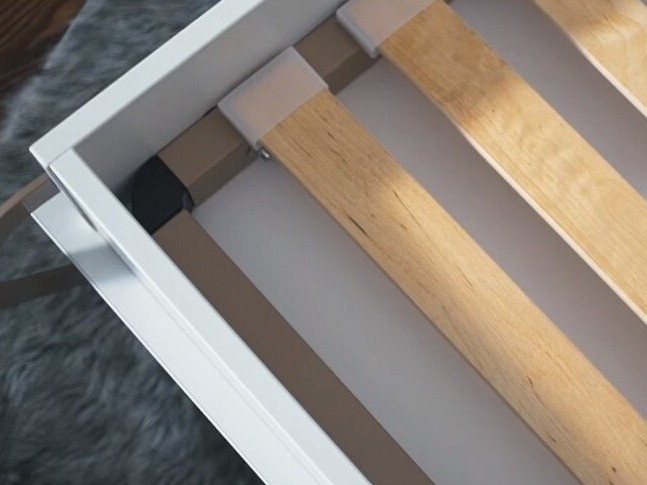 Cama plegable Concept Pro Lenart Levfere 108 (Gris)