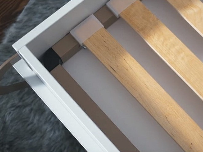 Cama plegable Concept Pro Lenart Levfere 108 (Gris)