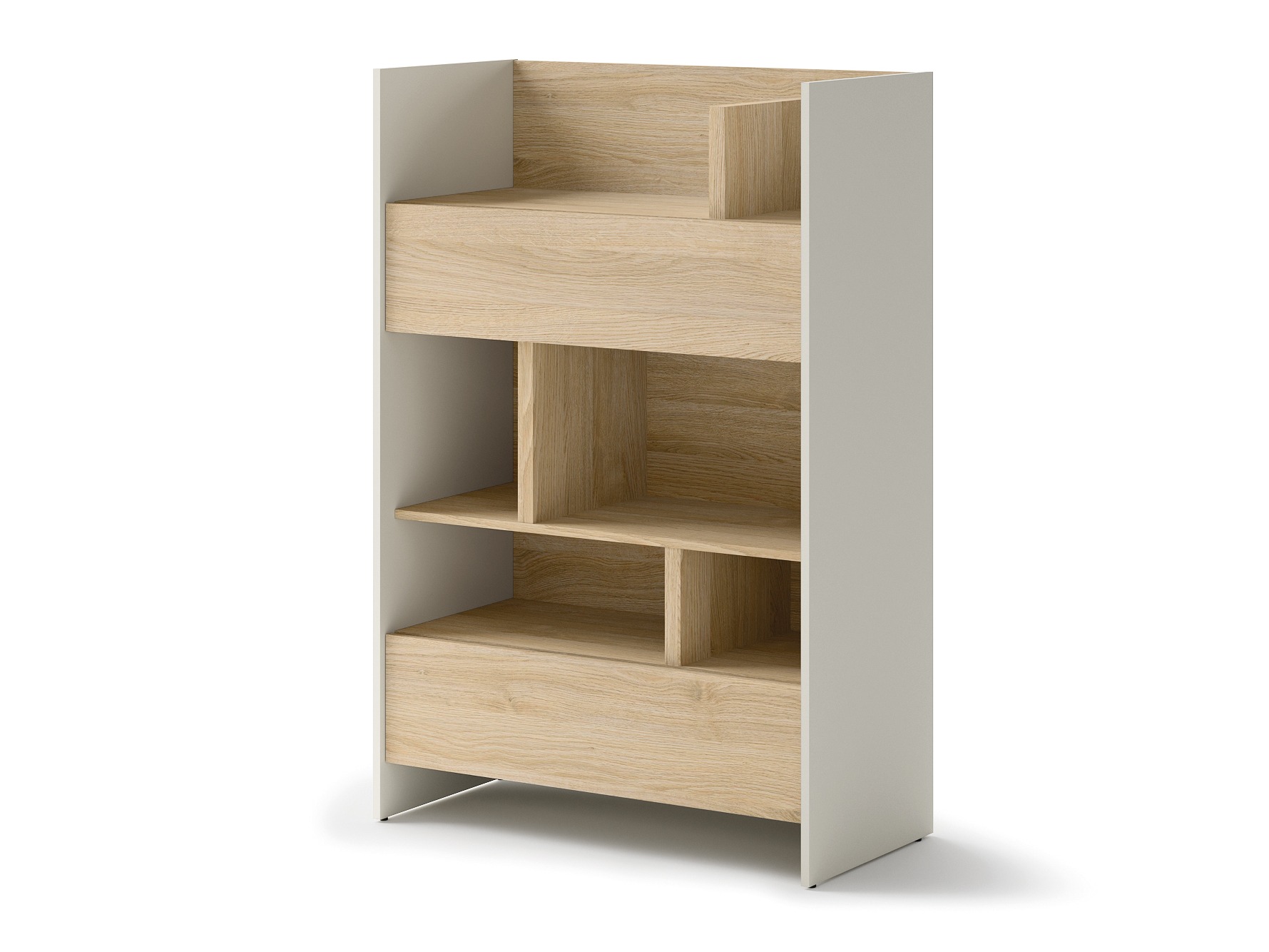 Estantería Concept Pro Lenart Levfere 150 (Cachemira + Roble)