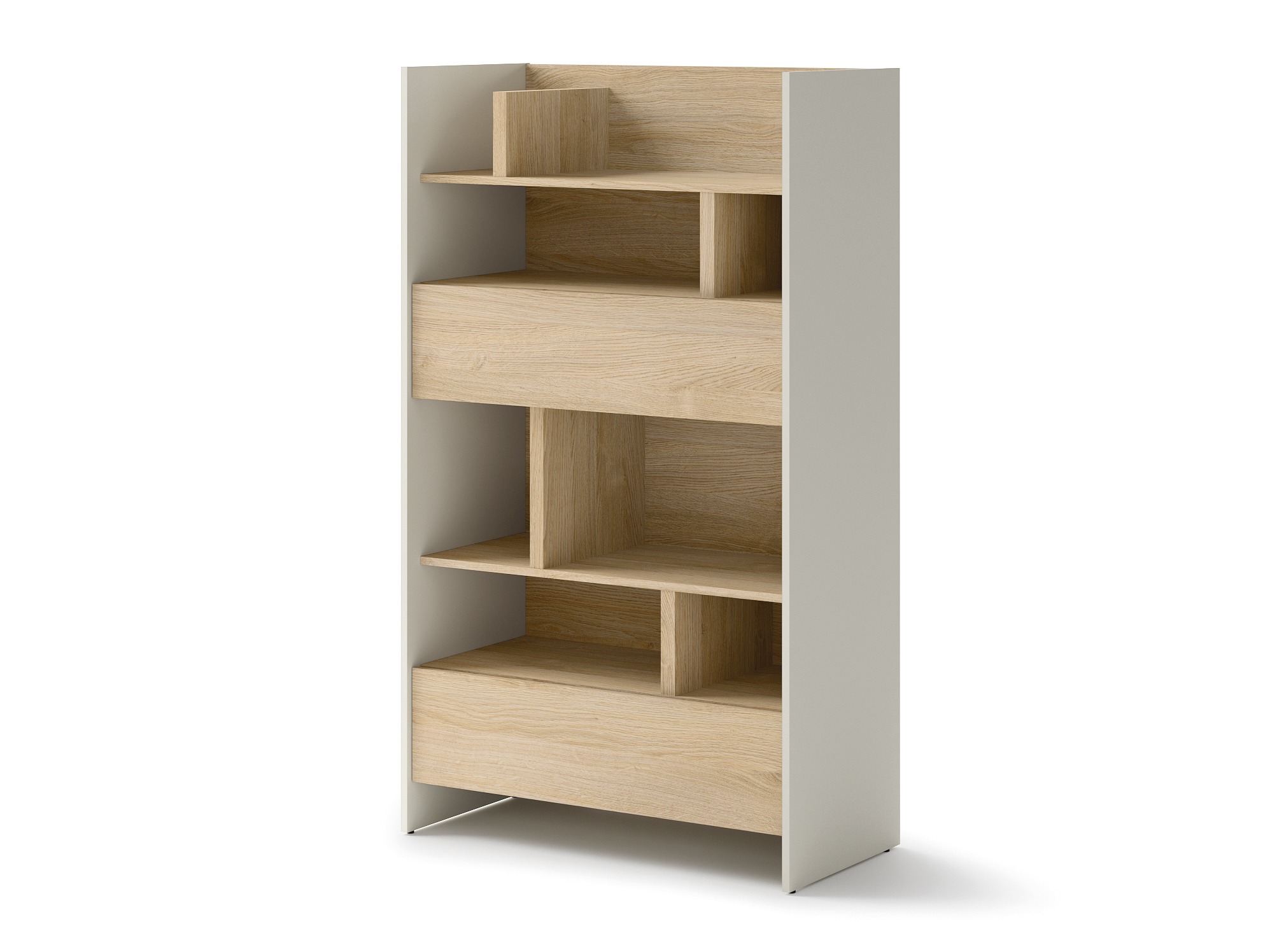 Estantería Concept Pro Lenart X (Cachemira + Roble)