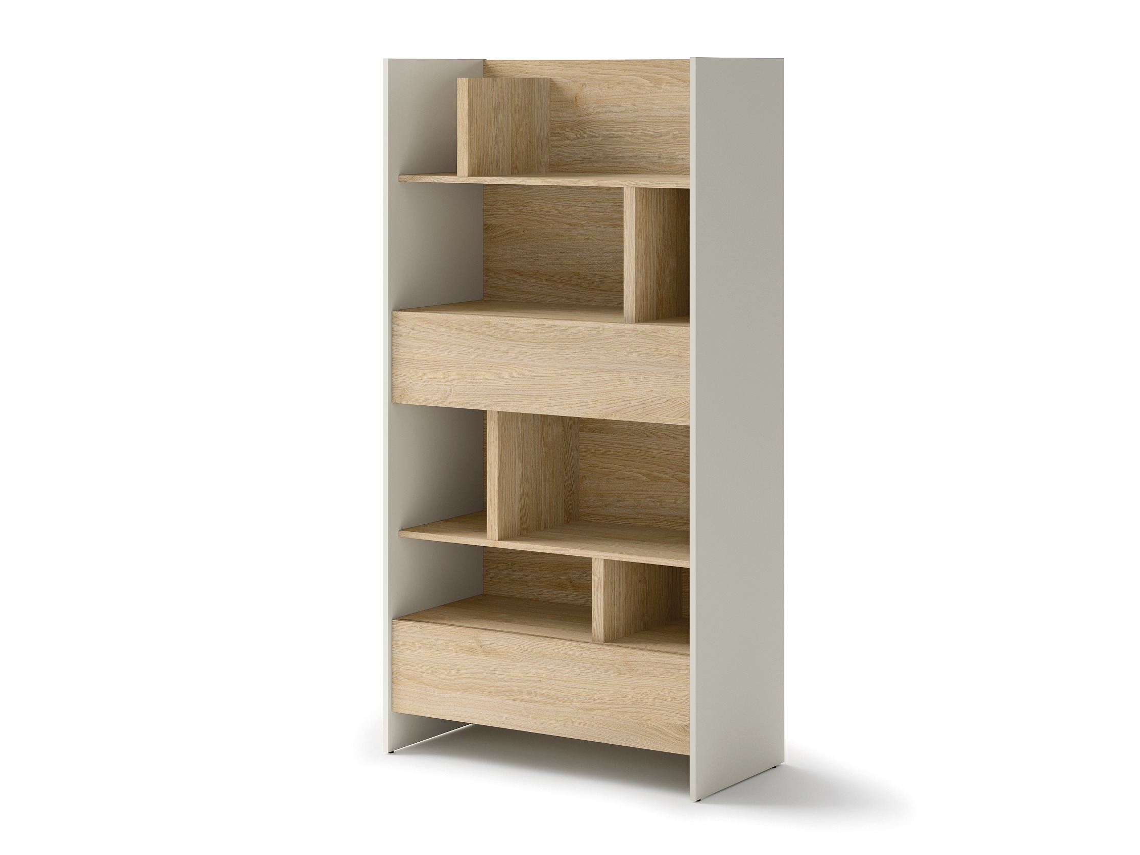 Estantería Concept Pro Lenart XI (Cachemira + Roble)