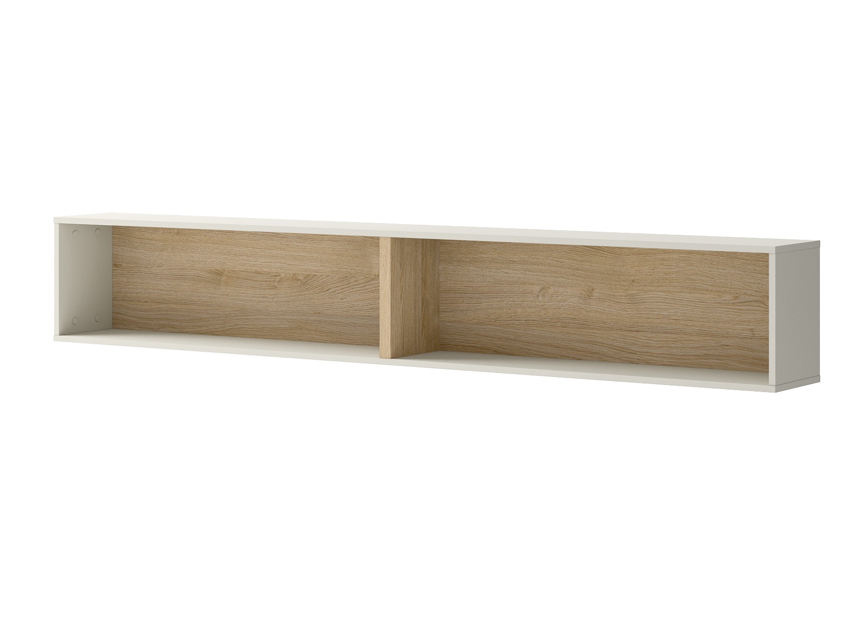 Estantería de pared Concept Pro Lenart III (Cachemira + Roble)