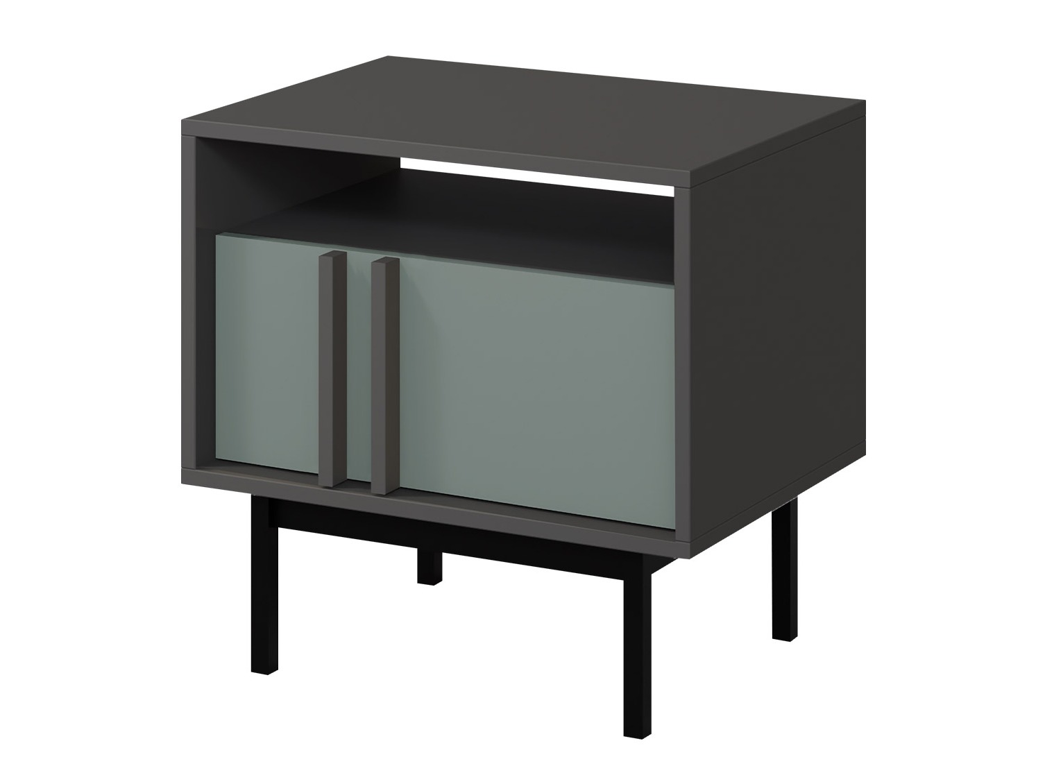 Mesilla de noche Levali 112 (Verde polvoriento)