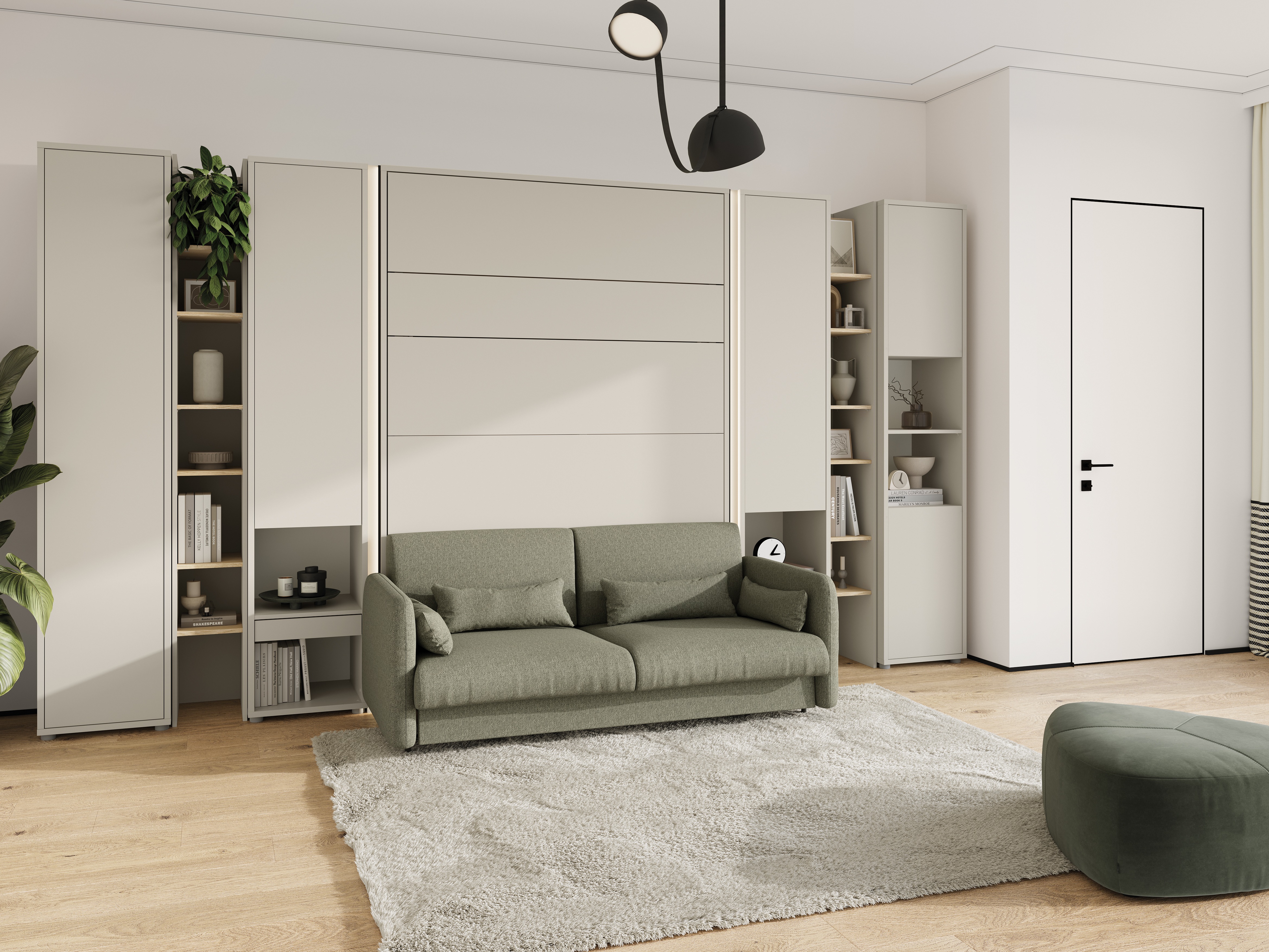 Cama plegable Concept Pro Lenart Levfere 102 (Cachemira)