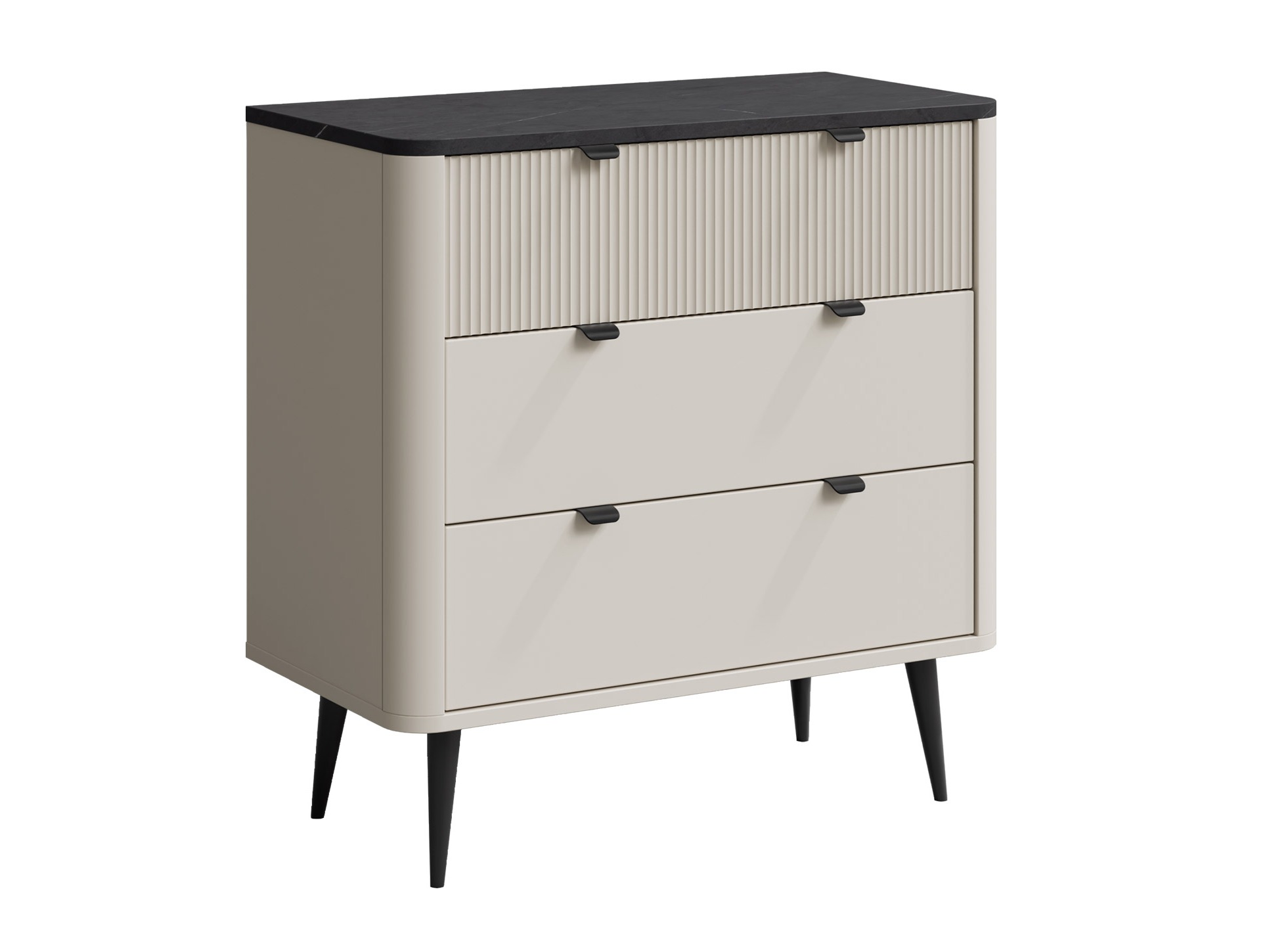 Cómoda Lufela 110 (Cachemira + Mármol gris)