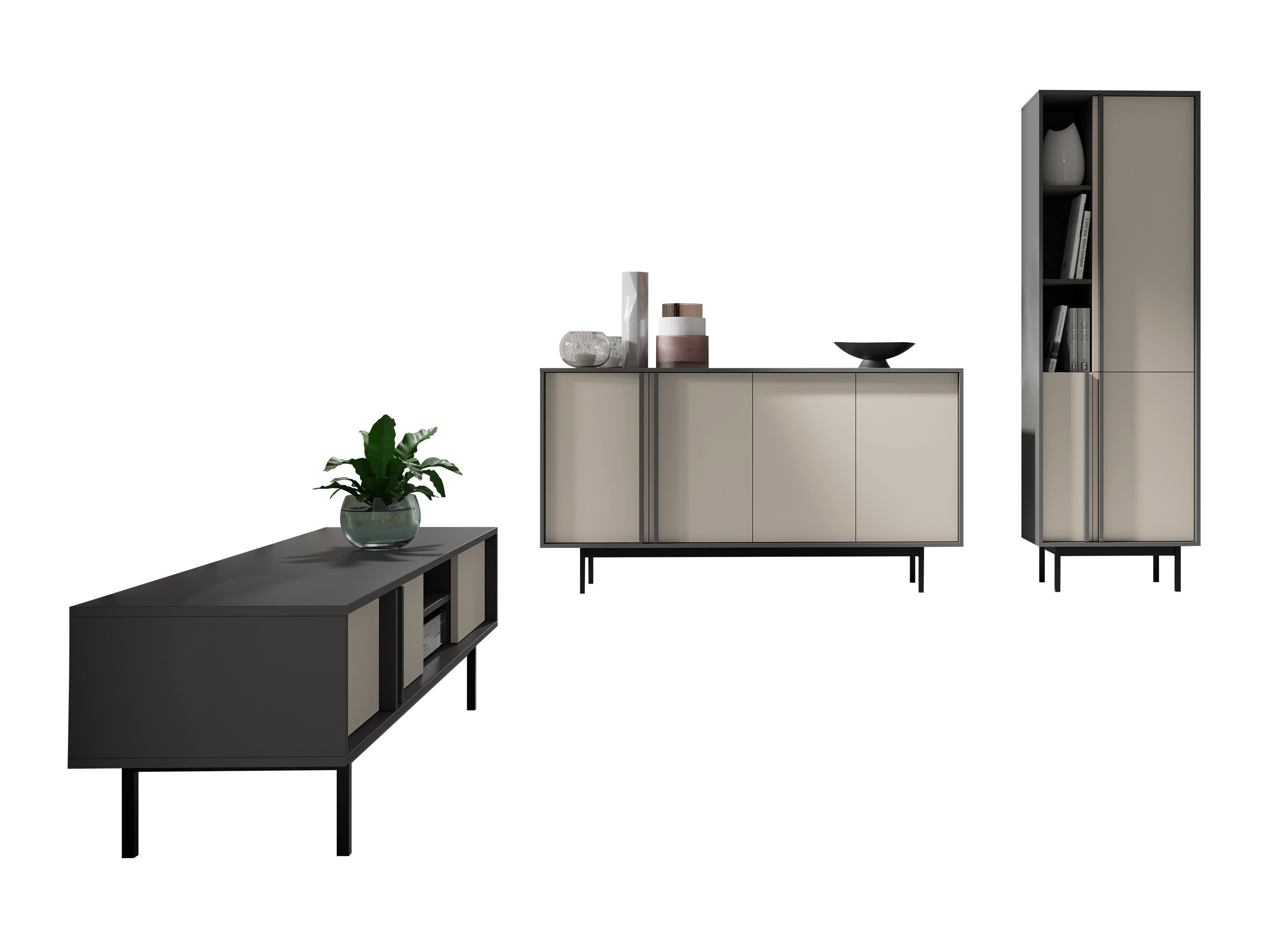 Conjunto de salón Levali 115 (Beige)