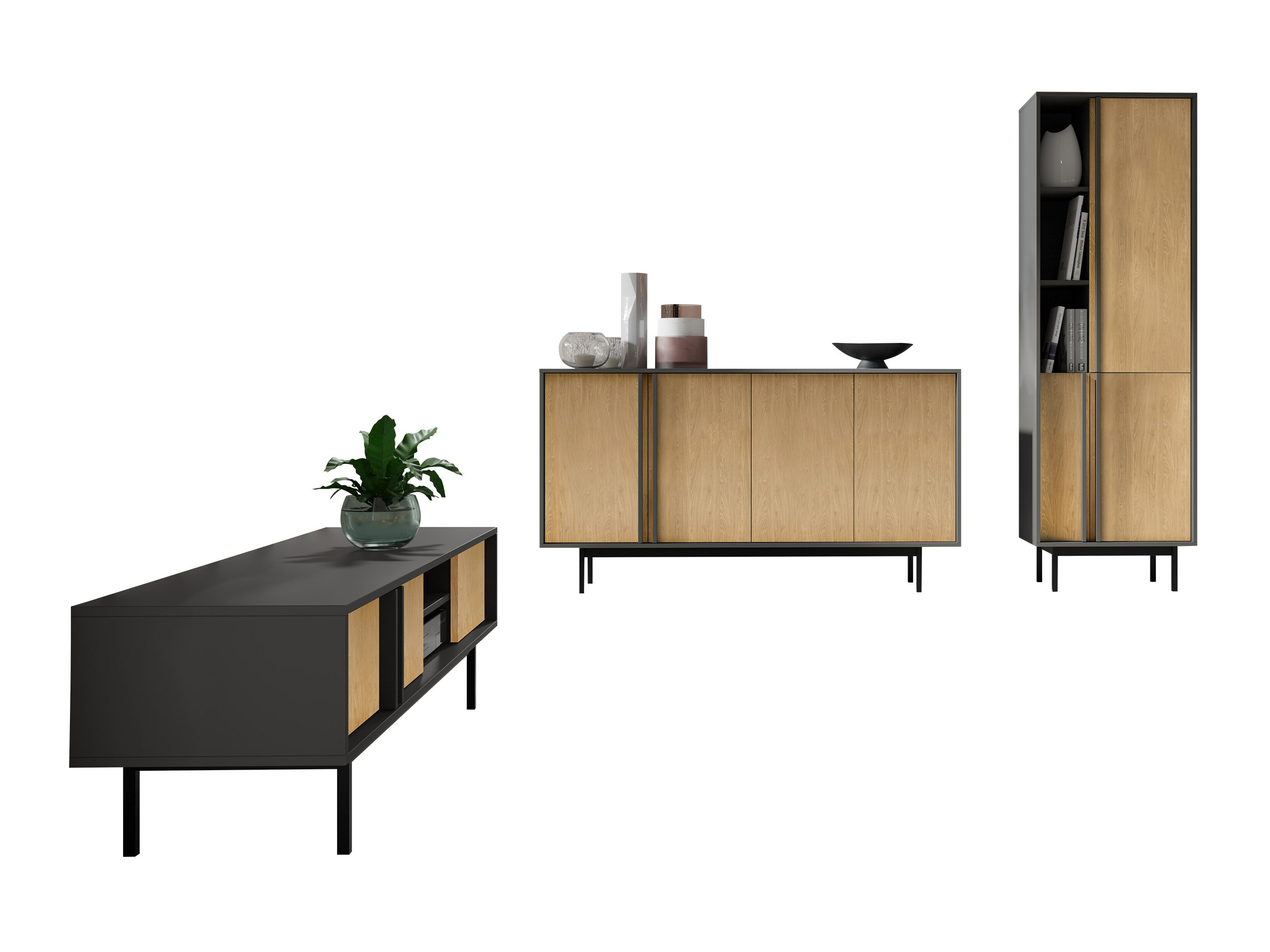 Conjunto de salón Levali 115 (Roble)