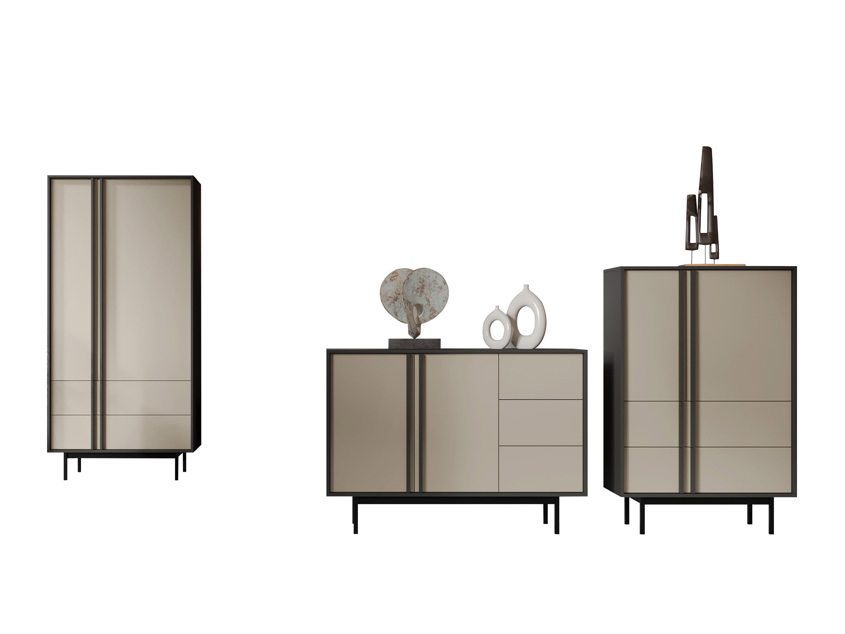 Conjunto de salón Levali 116 (Beige)