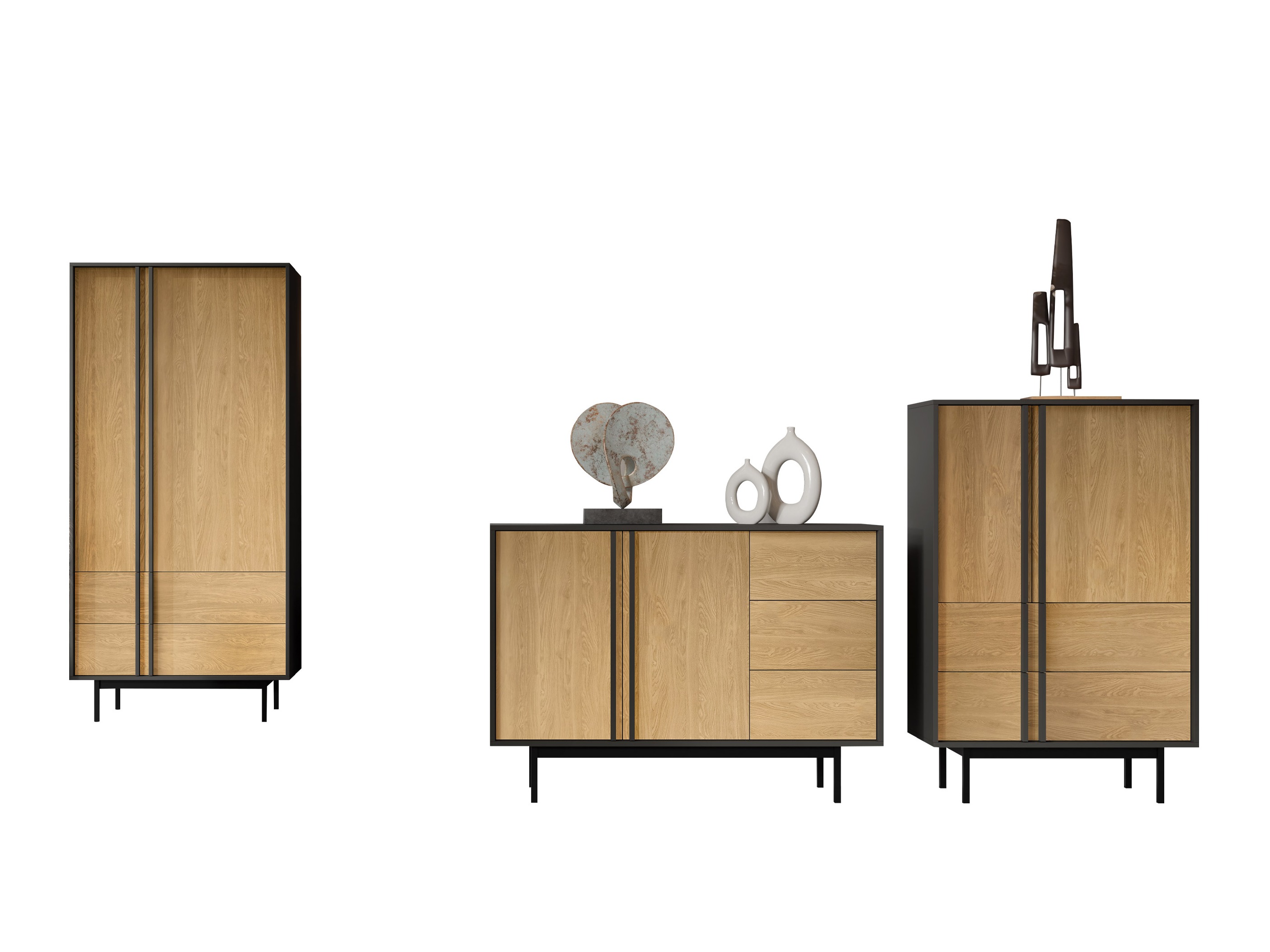 Conjunto de salón Levali 116 (Roble)