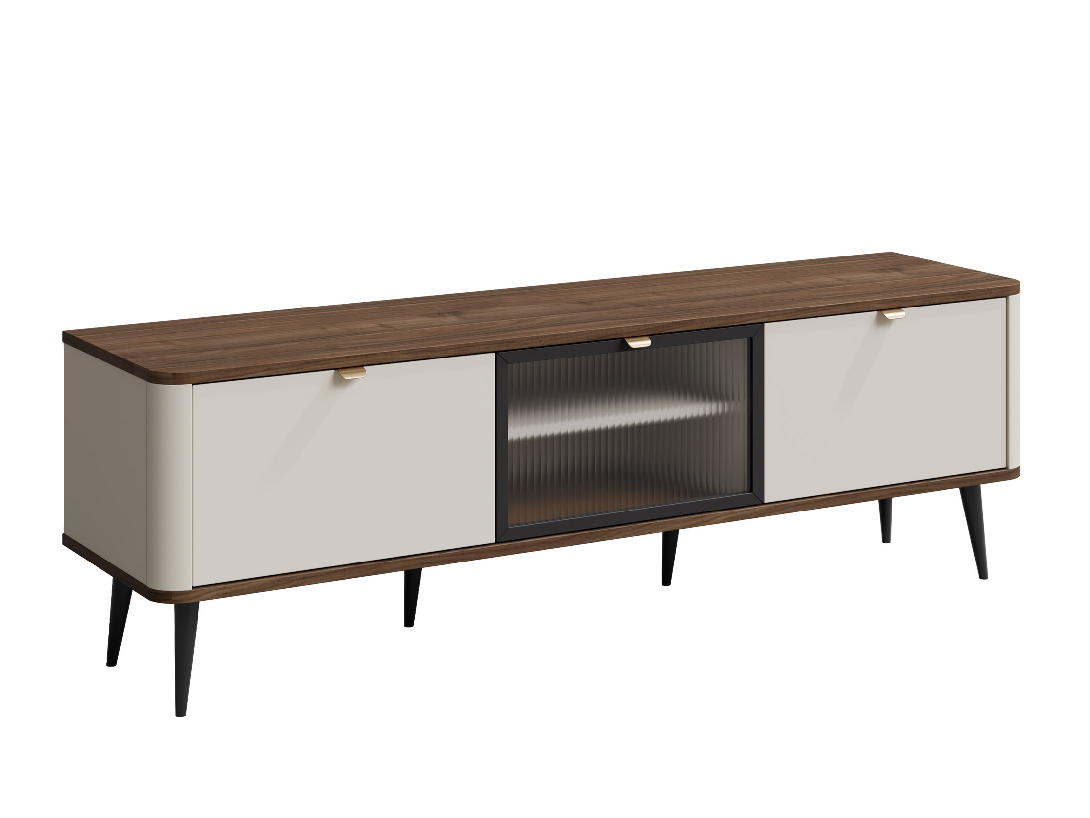 Mueble TV Lufela 111 (Cachemira + Nogal)