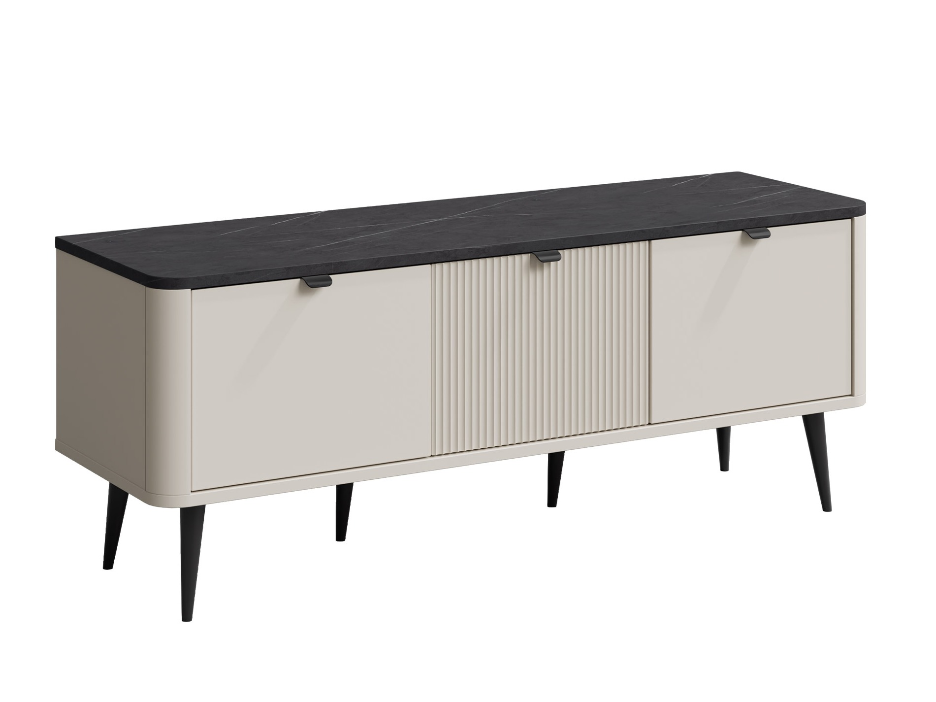 Mueble TV Lufela 113 (Cachemira + Mármol gris)