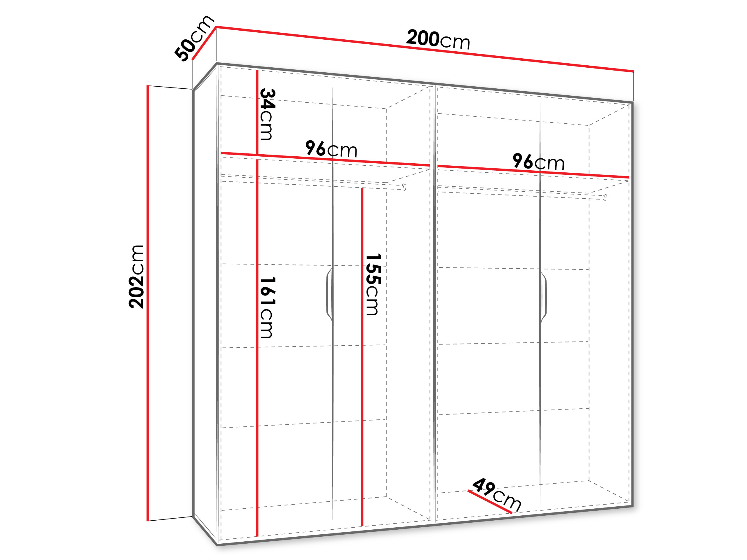 Armario Hartford 513 (Roble Artisan)