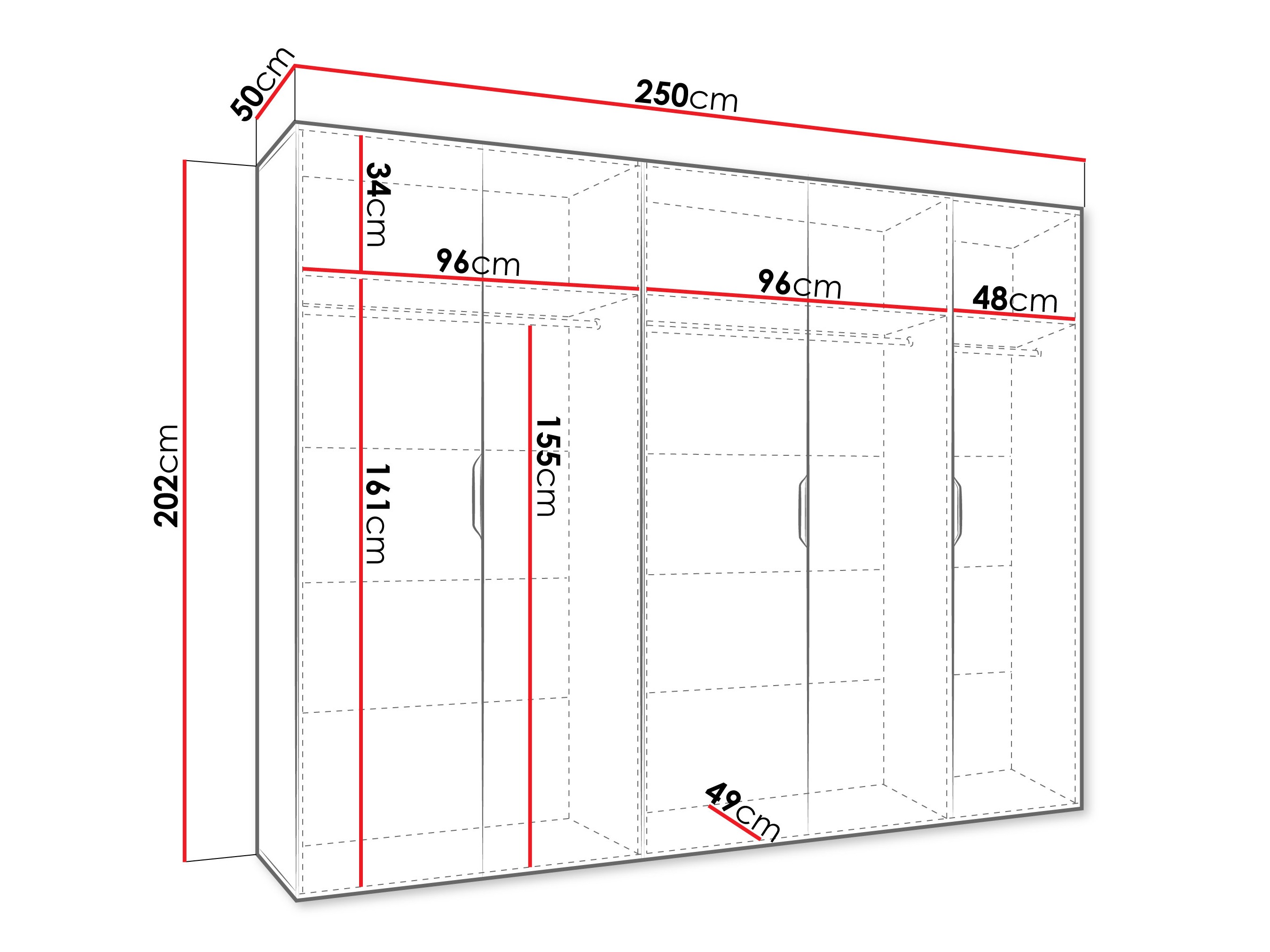 Armario Hartford 515 (Blanco)