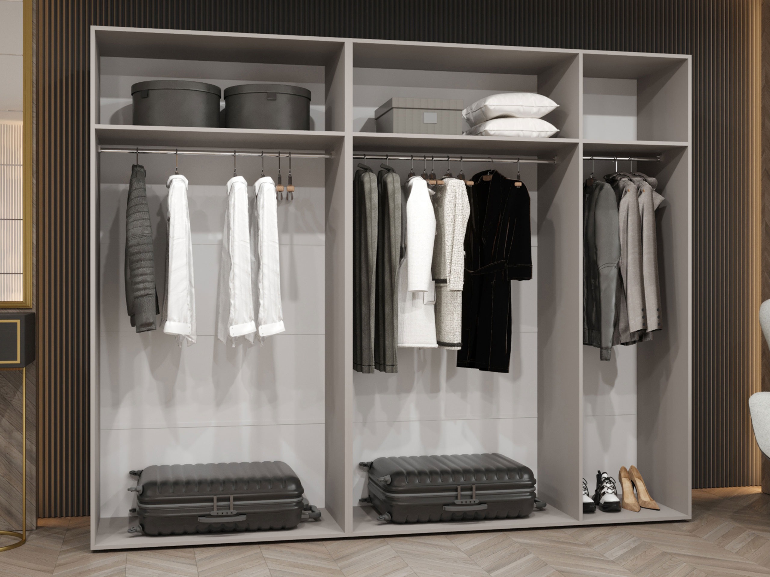 Armario Hartford 515 (Negro)