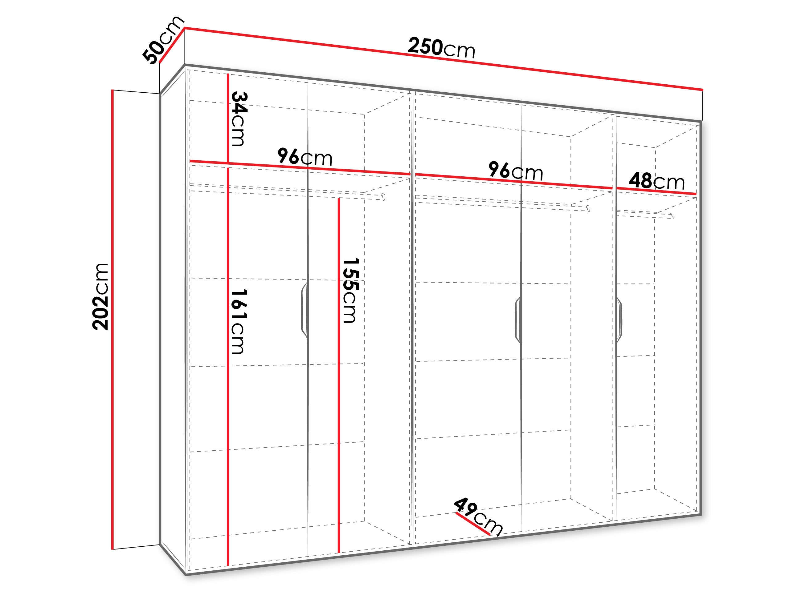Armario Hartford 515 (Roble Artisan)