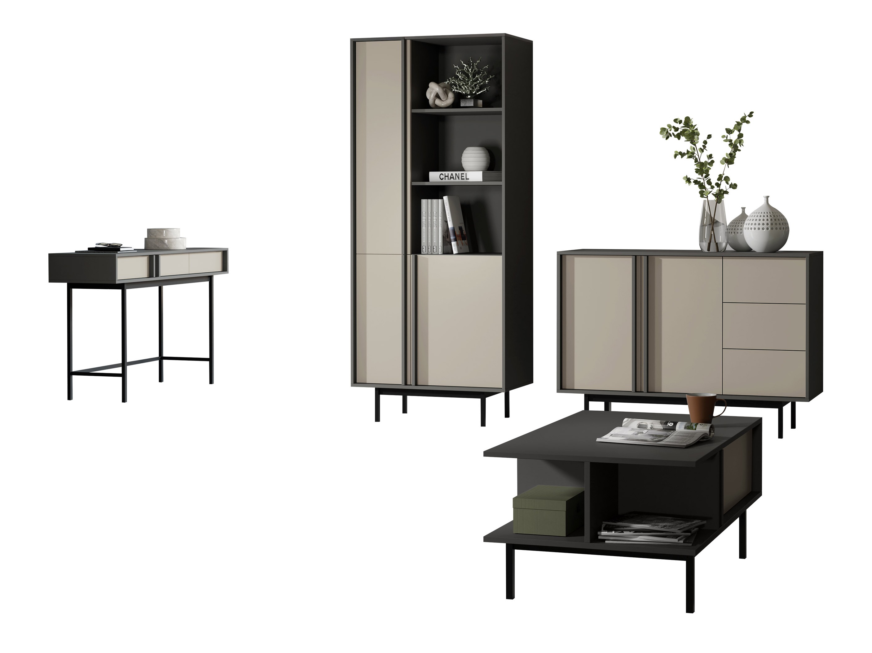 Conjunto de salón Levali 117 (Beige)