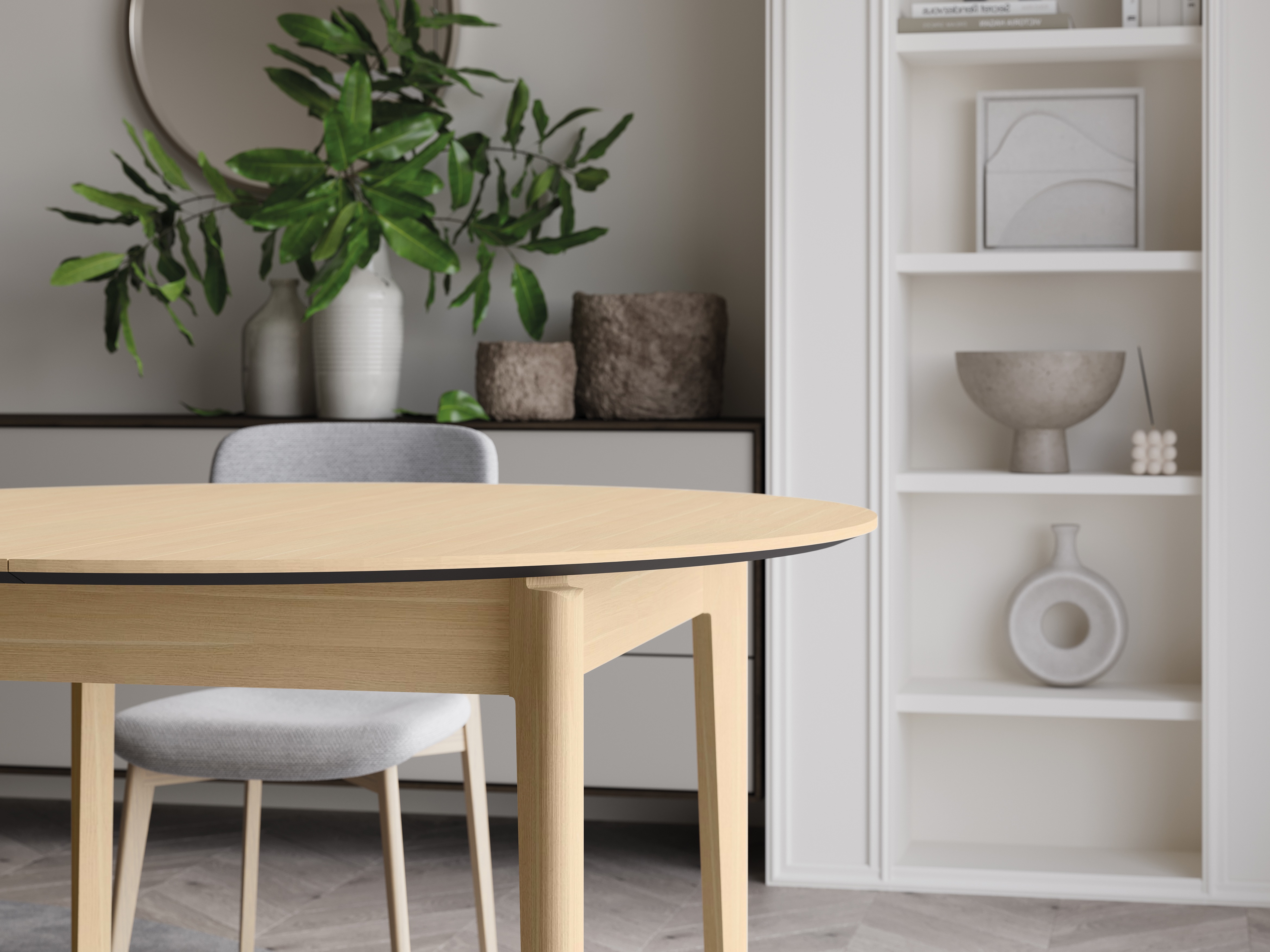 Mesa Fresno 175 (Roble claro)