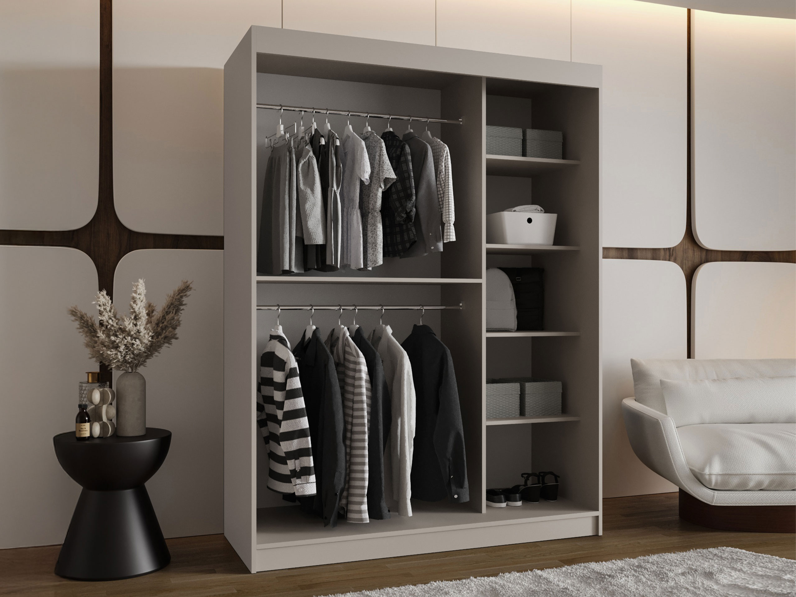 Armario Hartford 519 (Negro)