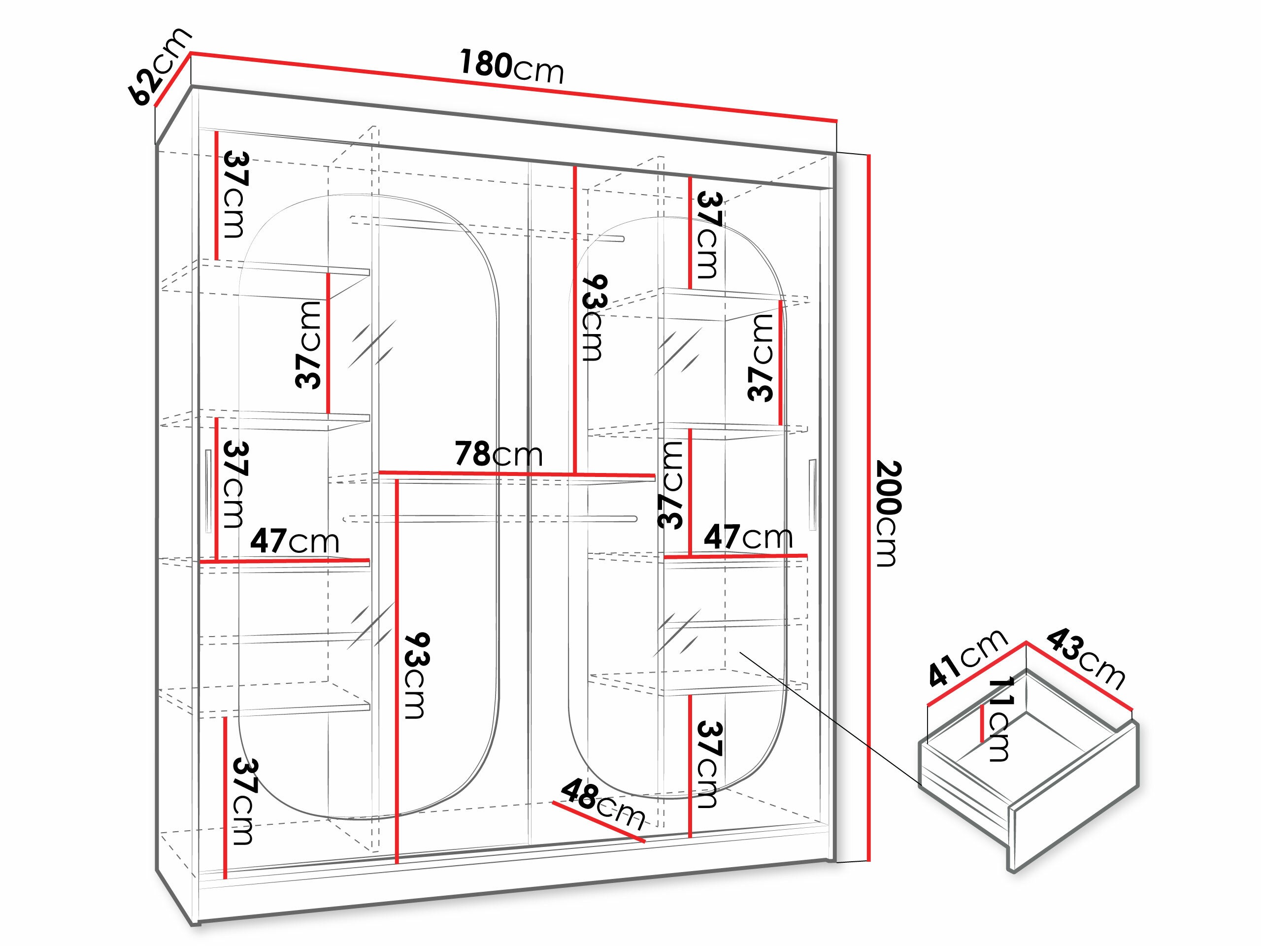 Armario Hartford 520 (Cachemira)