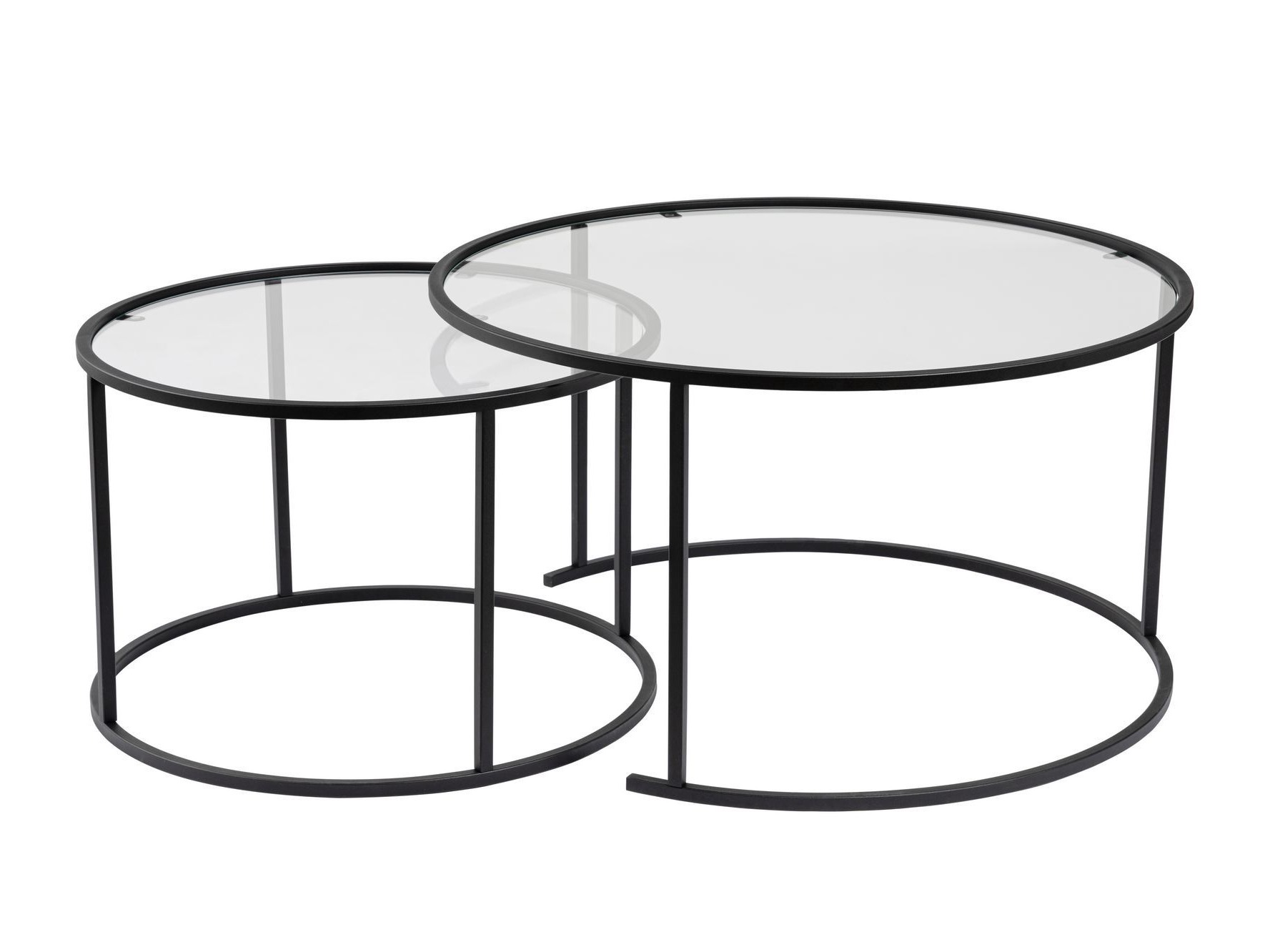 Conjunto mesa de centro Novato 121 (Negro)