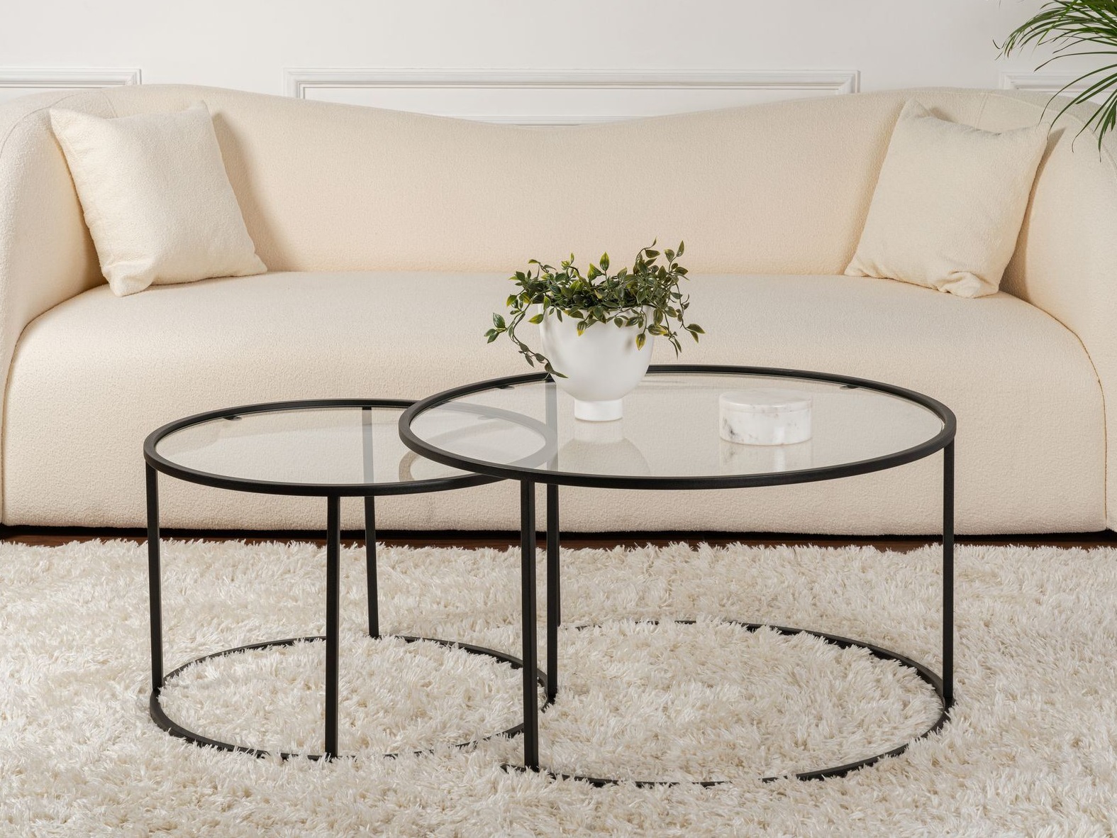 Conjunto mesa de centro Novato 121 (Negro)