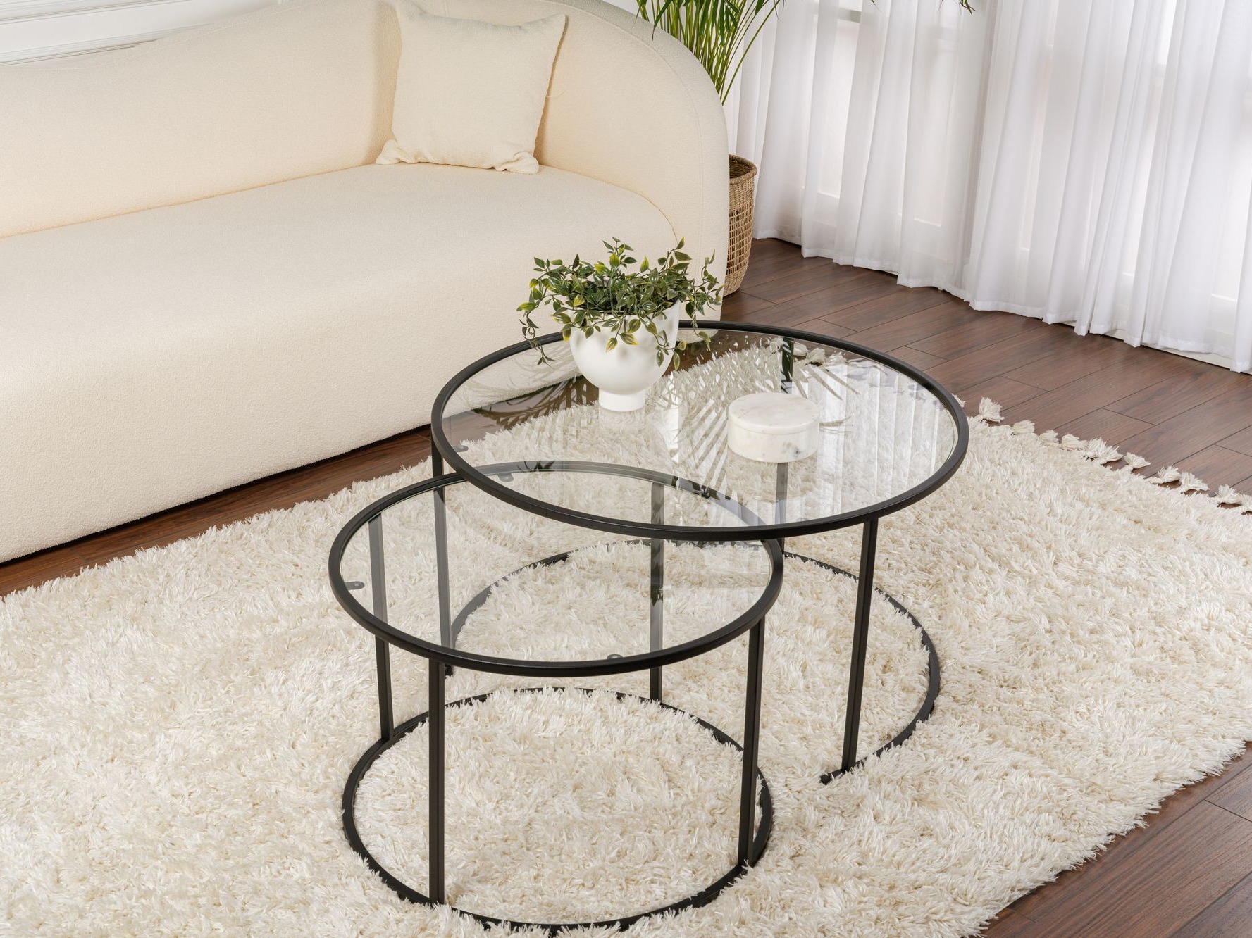 Conjunto mesa de centro Novato 121 (Negro)
