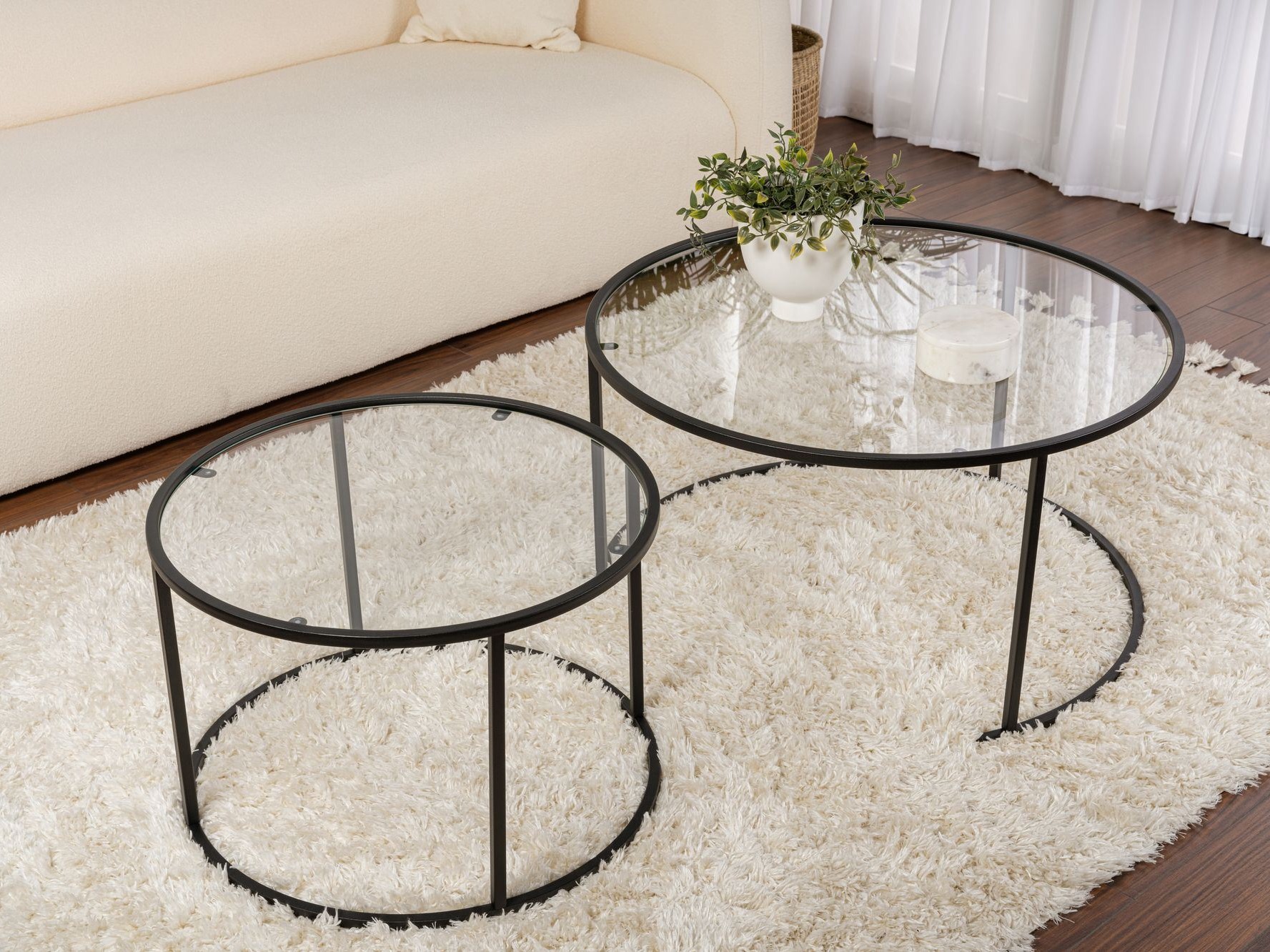 Conjunto mesa de centro Novato 121 (Negro)
