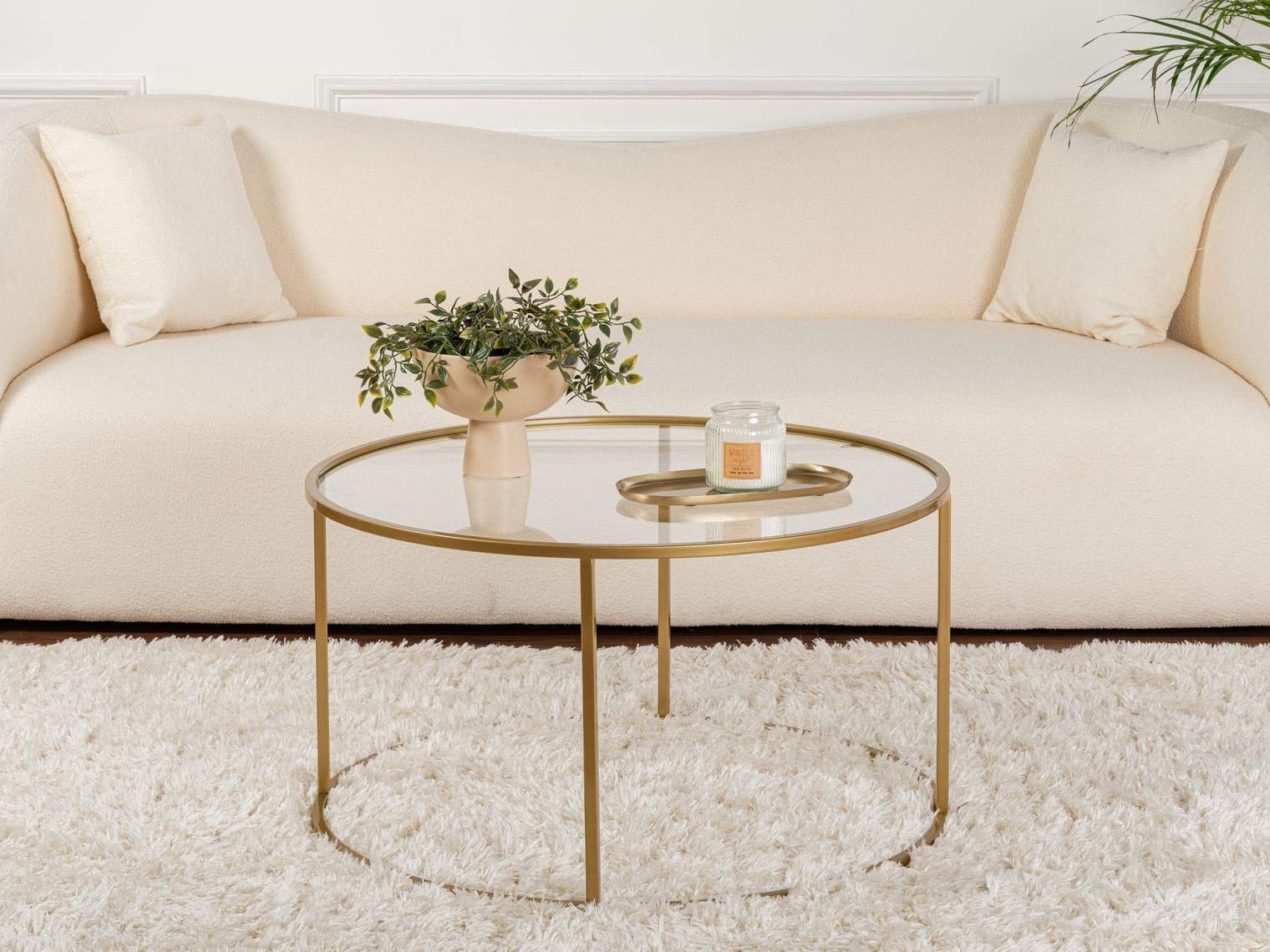 Mesa de centro Novato 119 (Dorado)