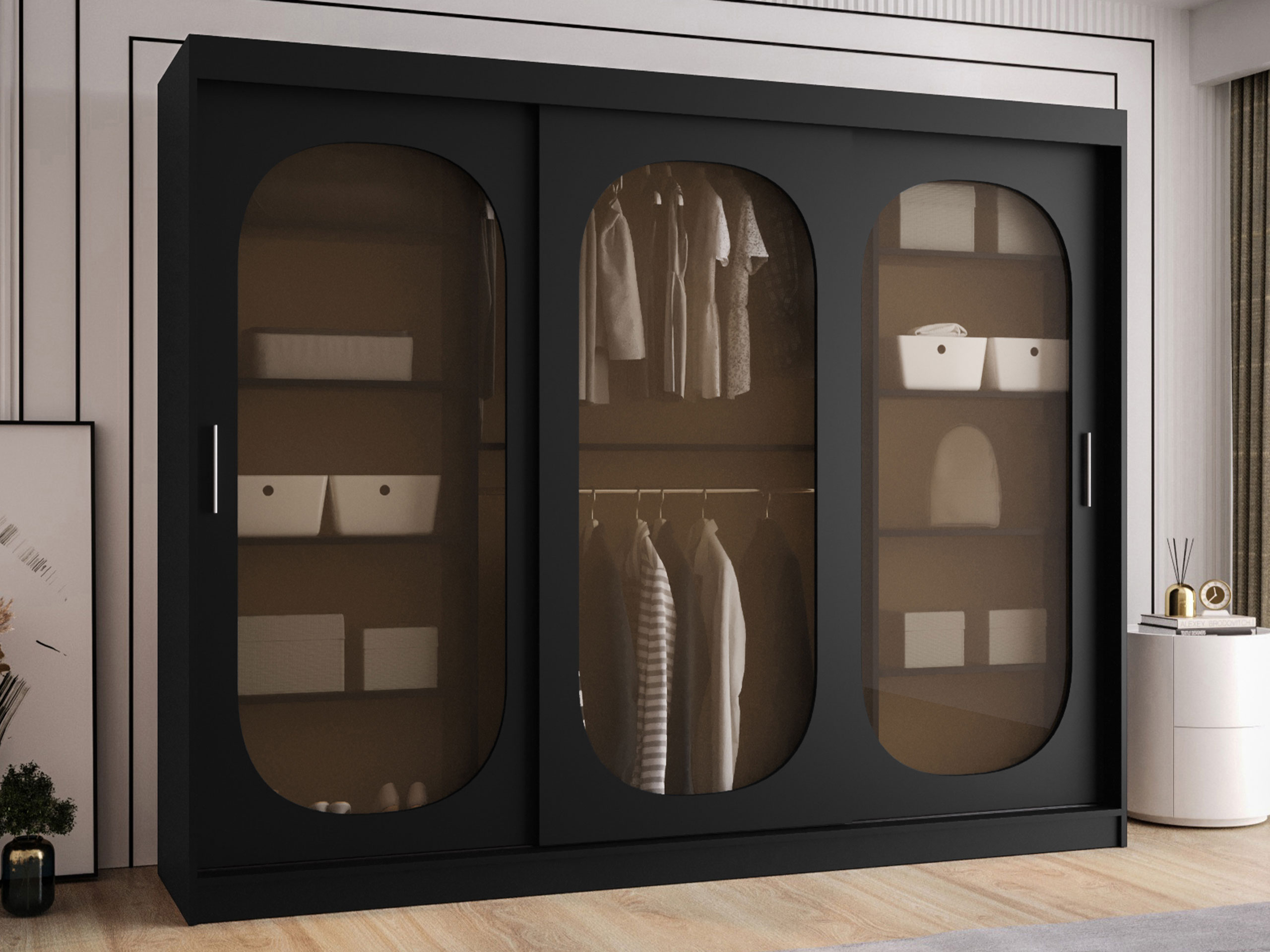 Armario Hartford 522 (Negro)