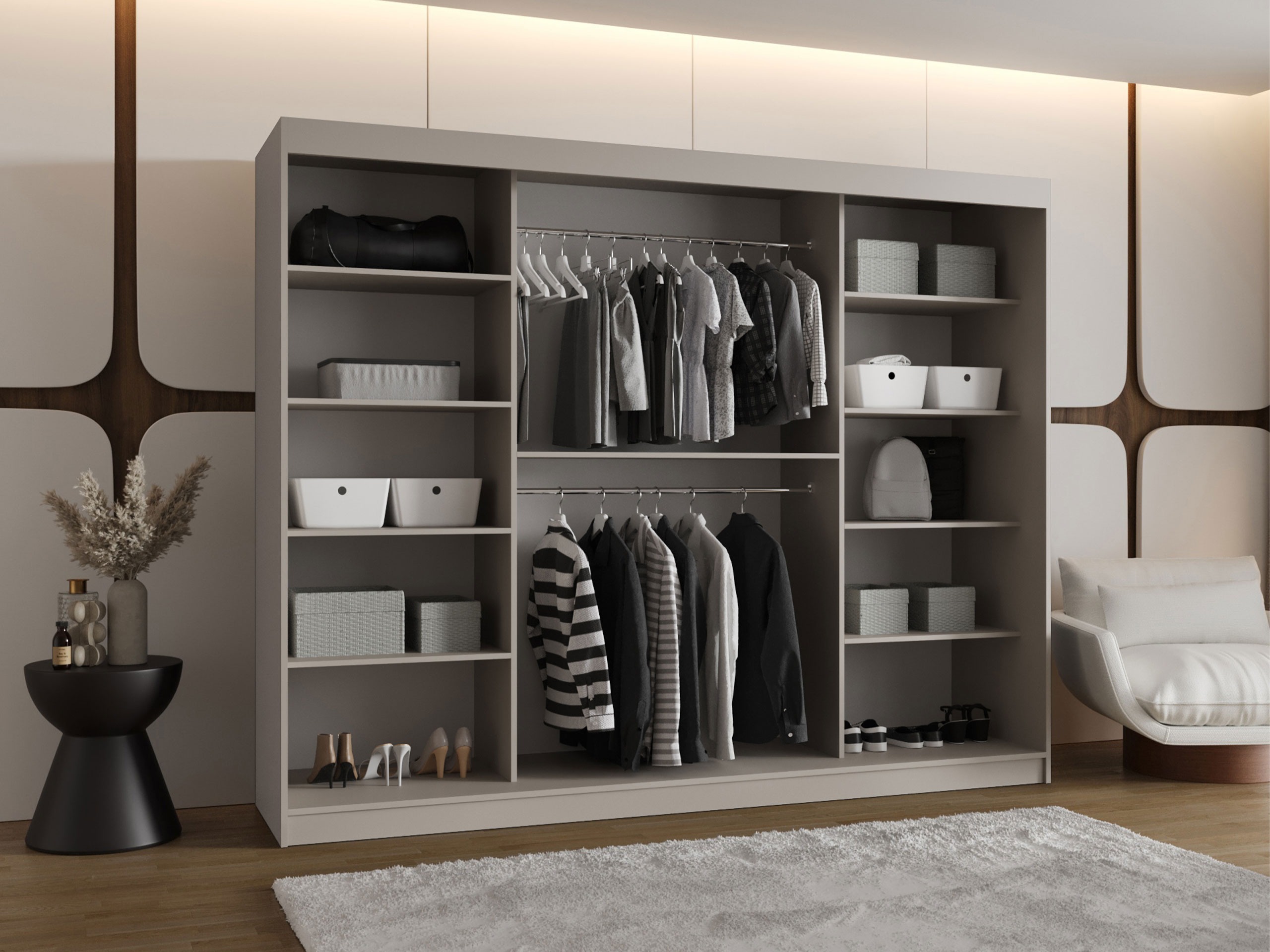 Armario Hartford 522 (Negro)