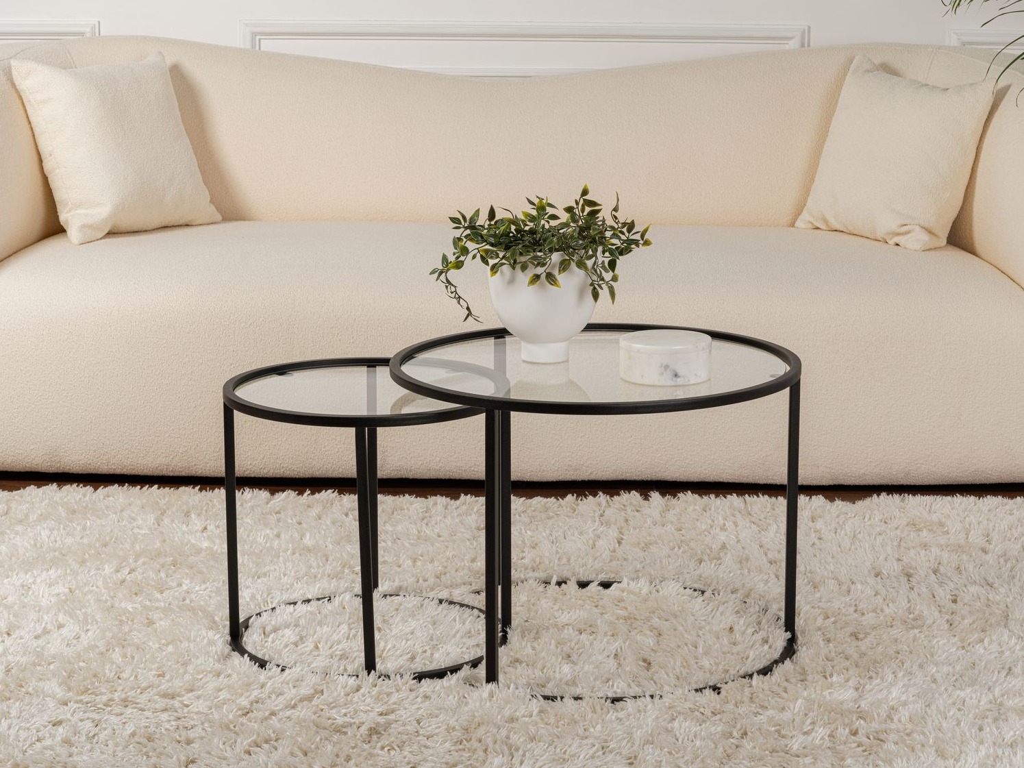 Conjunto mesa de centro Novato 123 (Negro)