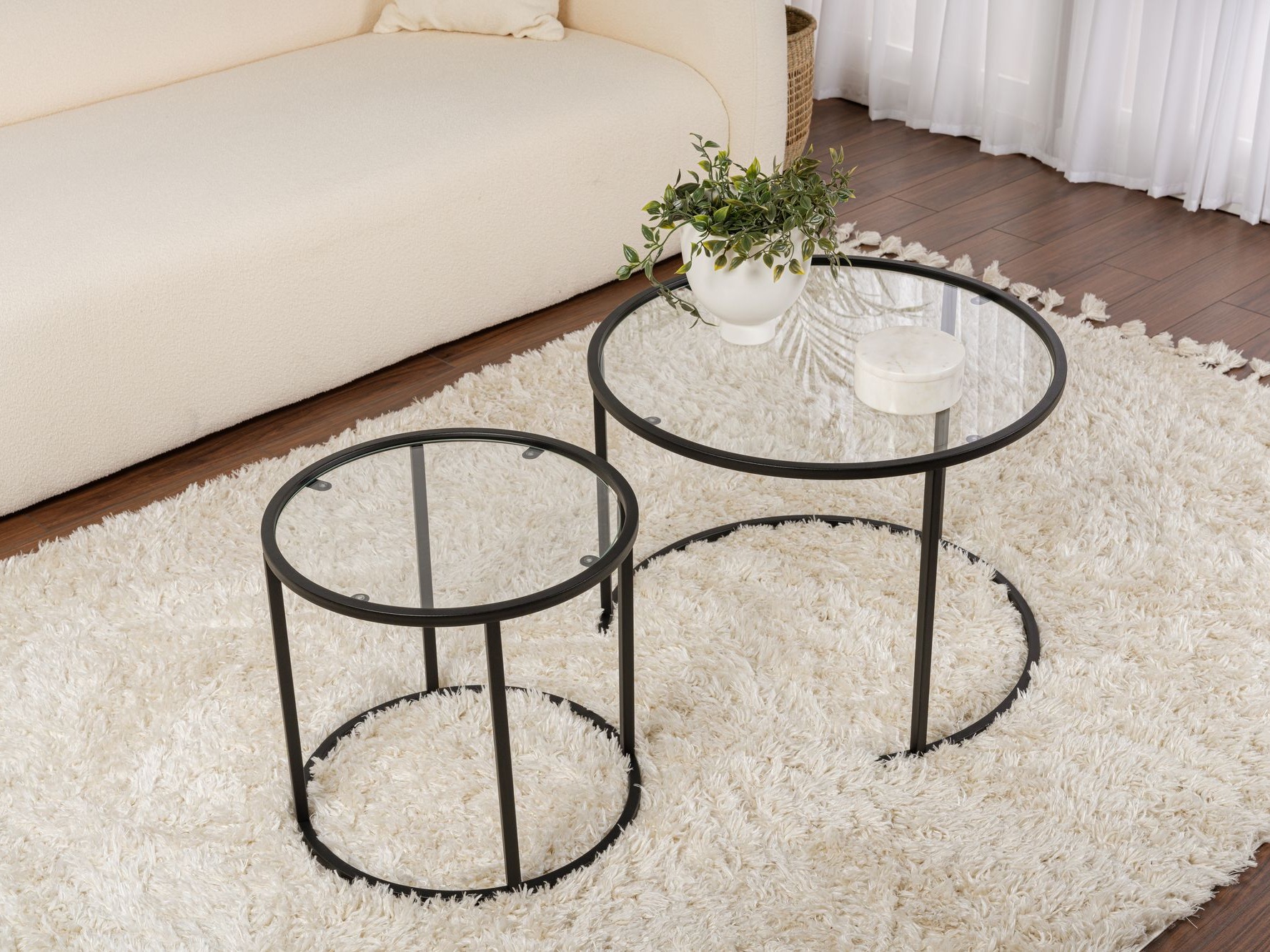 Conjunto mesa de centro Novato 123 (Negro)