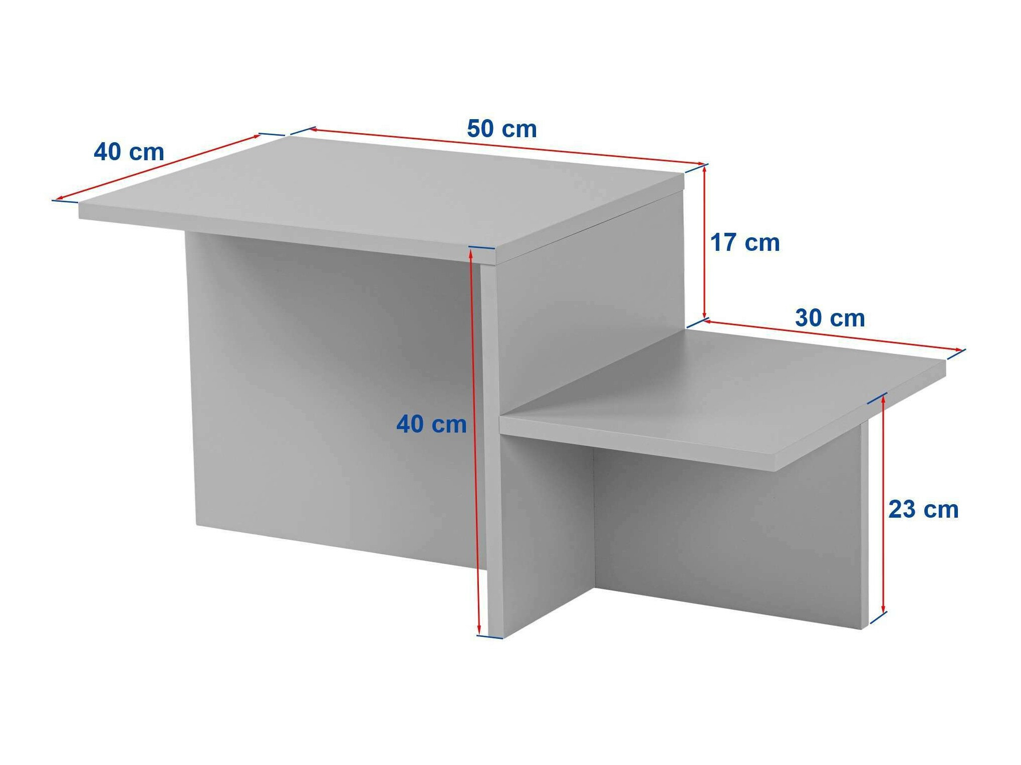 Mesa de centro Novato 104 (Gris)