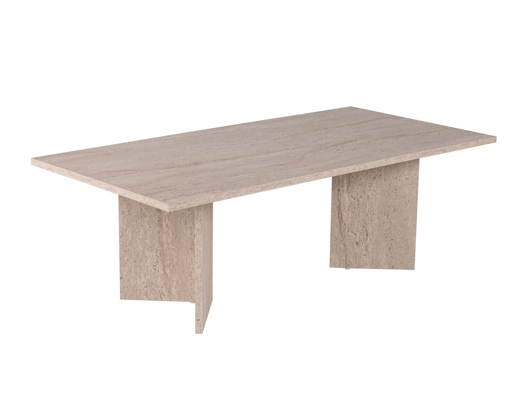 Mesa de centro Novato 132 (Travertino claro)