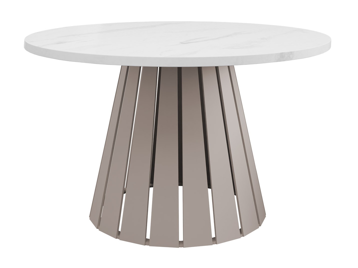 Mesa de centro Oswego 134 (Cachemira + Mármol blanco)