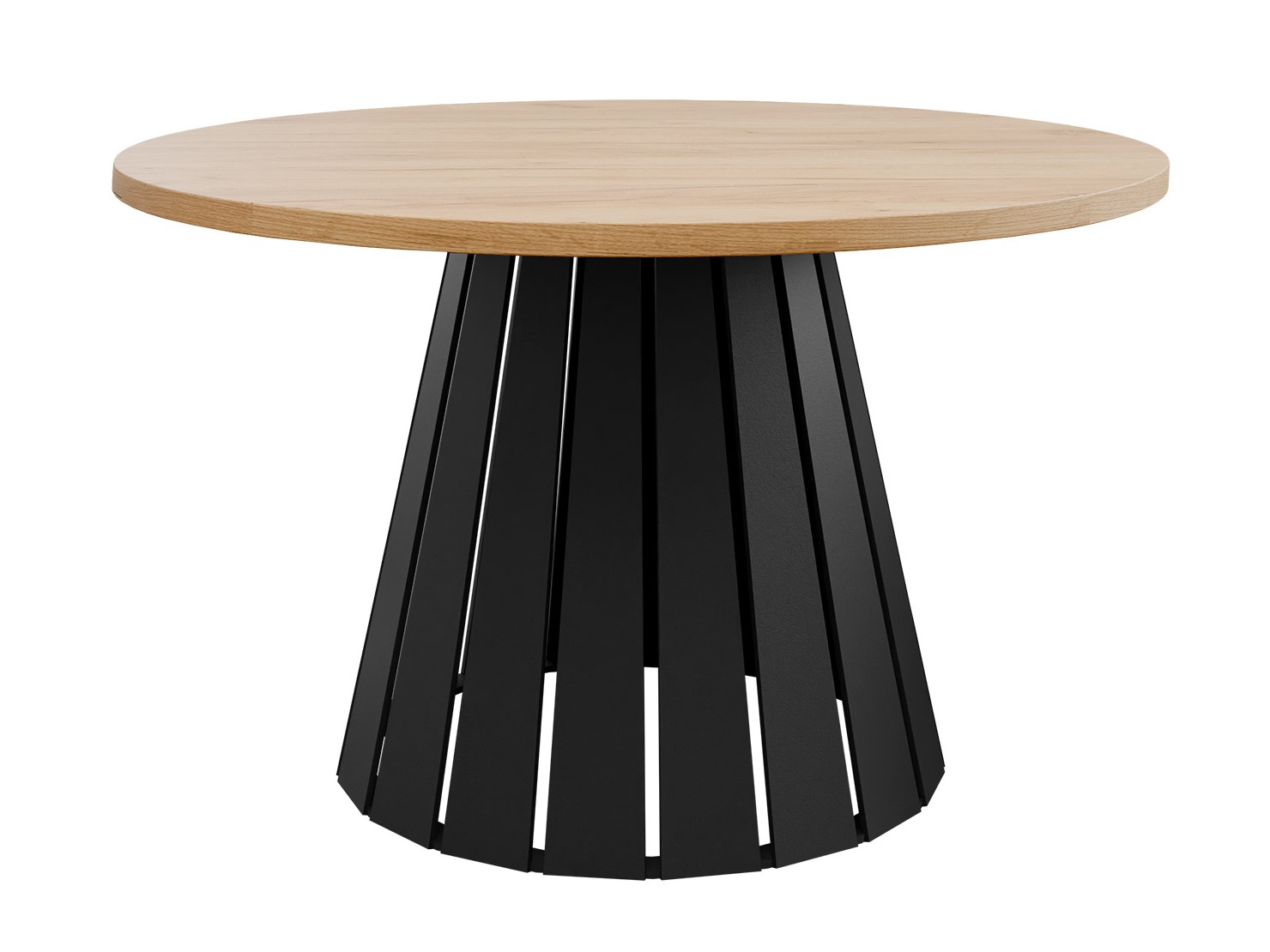 Mesa de centro Oswego 134 (Negro + Roble)