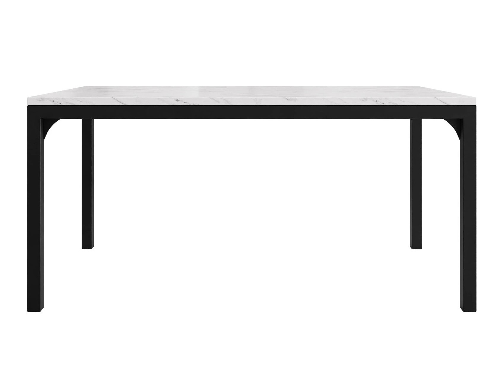 Mesa de centro Oswego 138 (Mármol blanco + Negro)