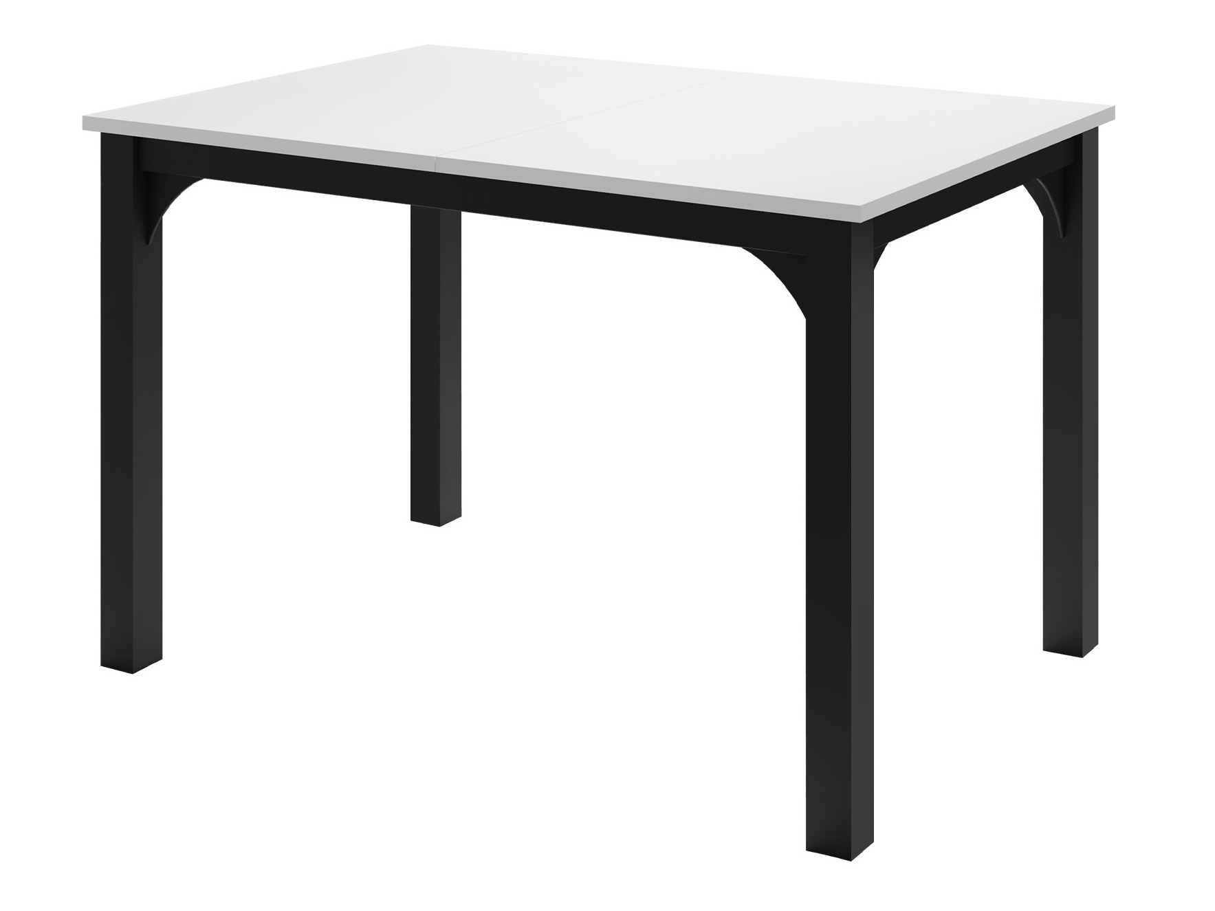 Mesa Oswego 135 (Blanco + Negro)